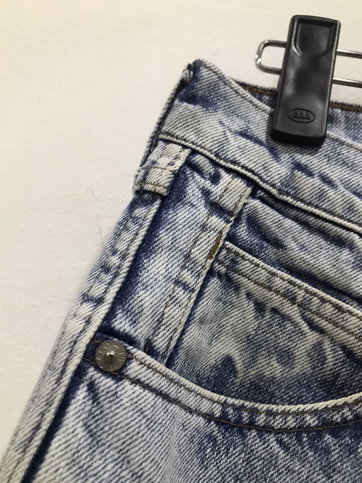 Levi's VTG LEVIS CAPITAL E asid wash denim jeans Size US 27 - 11 Thumbnail