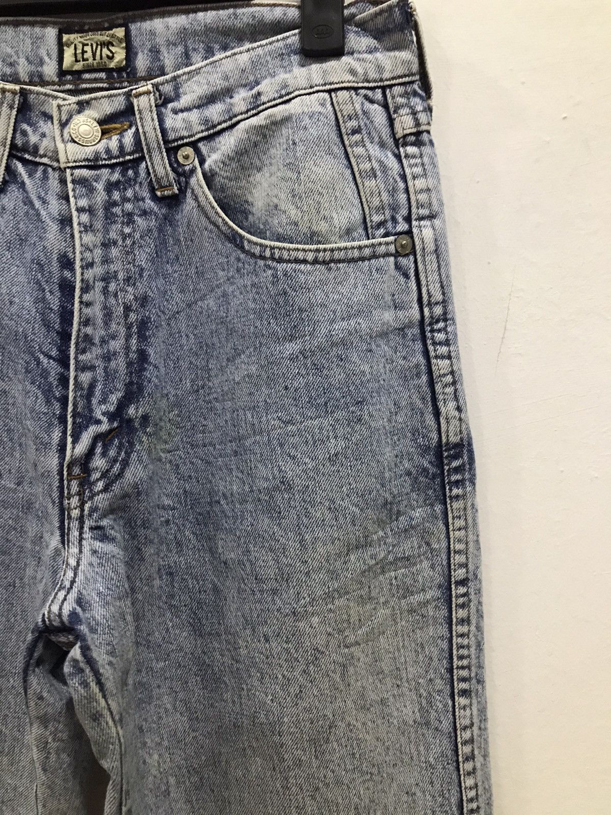 Levi's VTG LEVIS CAPITAL E asid wash denim jeans Size US 27 - 4 Thumbnail