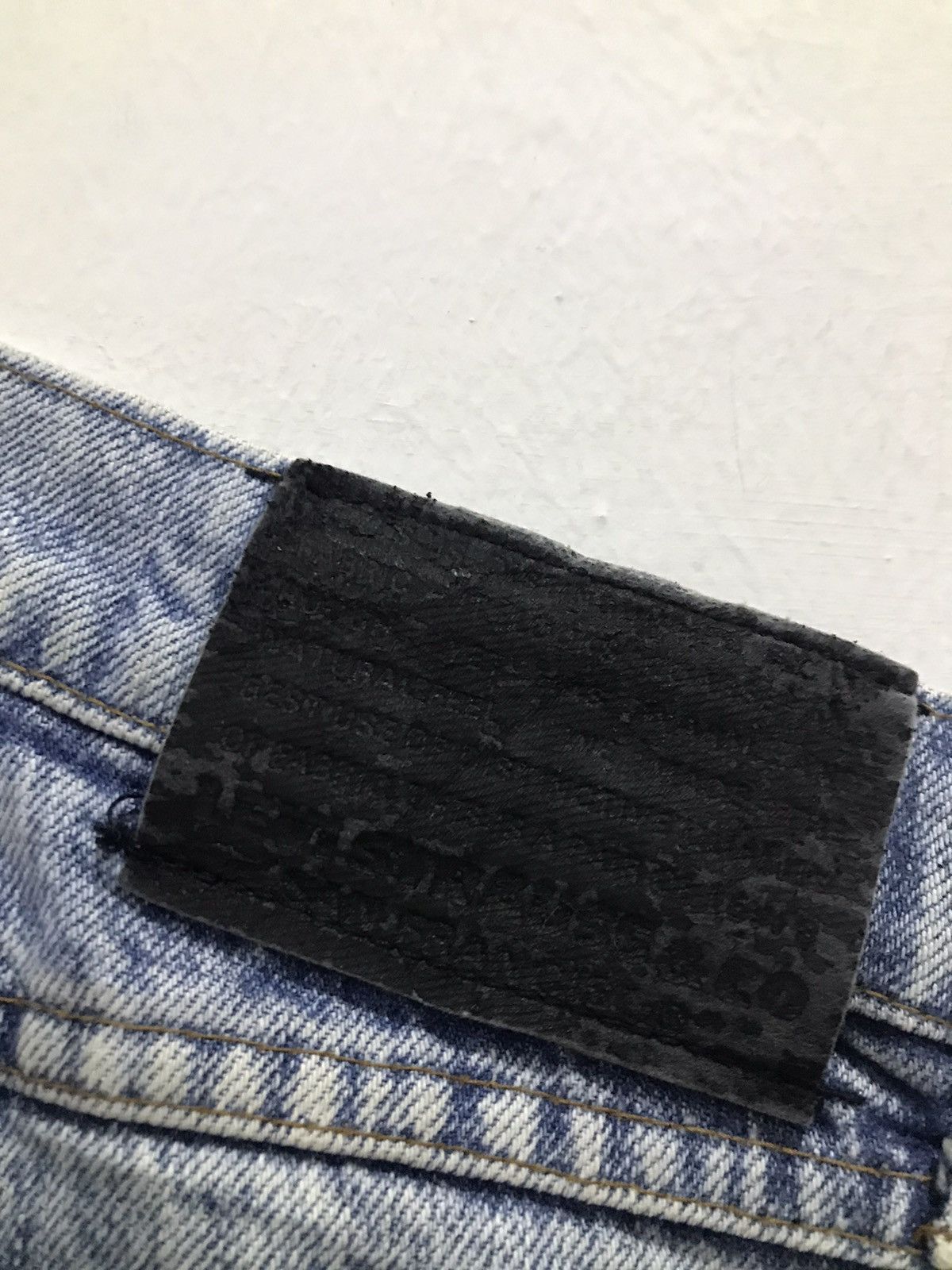 Levi's VTG LEVIS CAPITAL E asid wash denim jeans Size US 27 - 20 Thumbnail