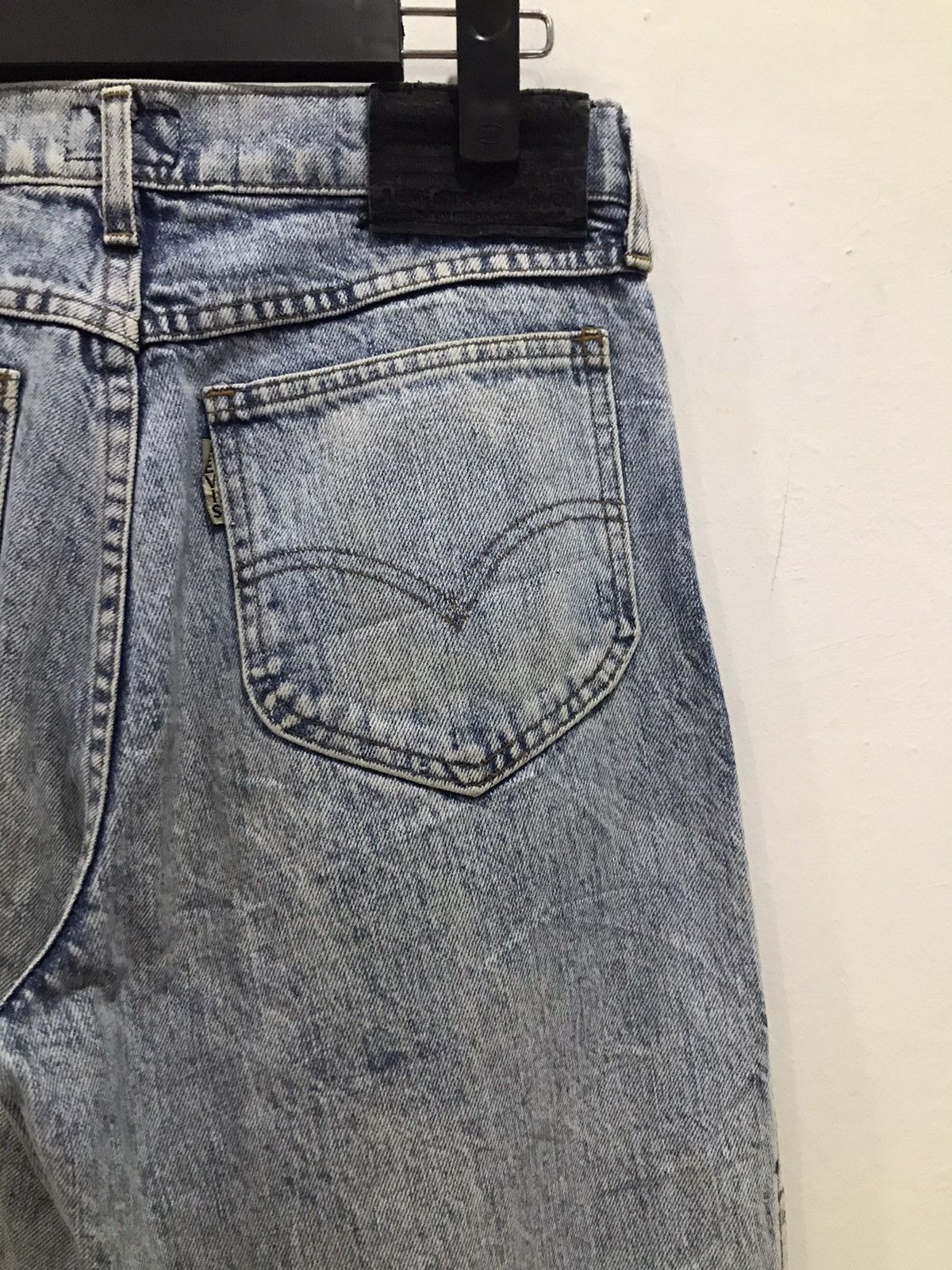 Levi's VTG LEVIS CAPITAL E asid wash denim jeans Size US 27 - 16 Thumbnail