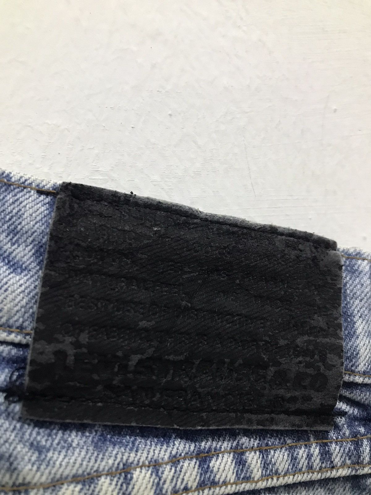 Levi's VTG LEVIS CAPITAL E asid wash denim jeans Size US 27 - 19 Thumbnail