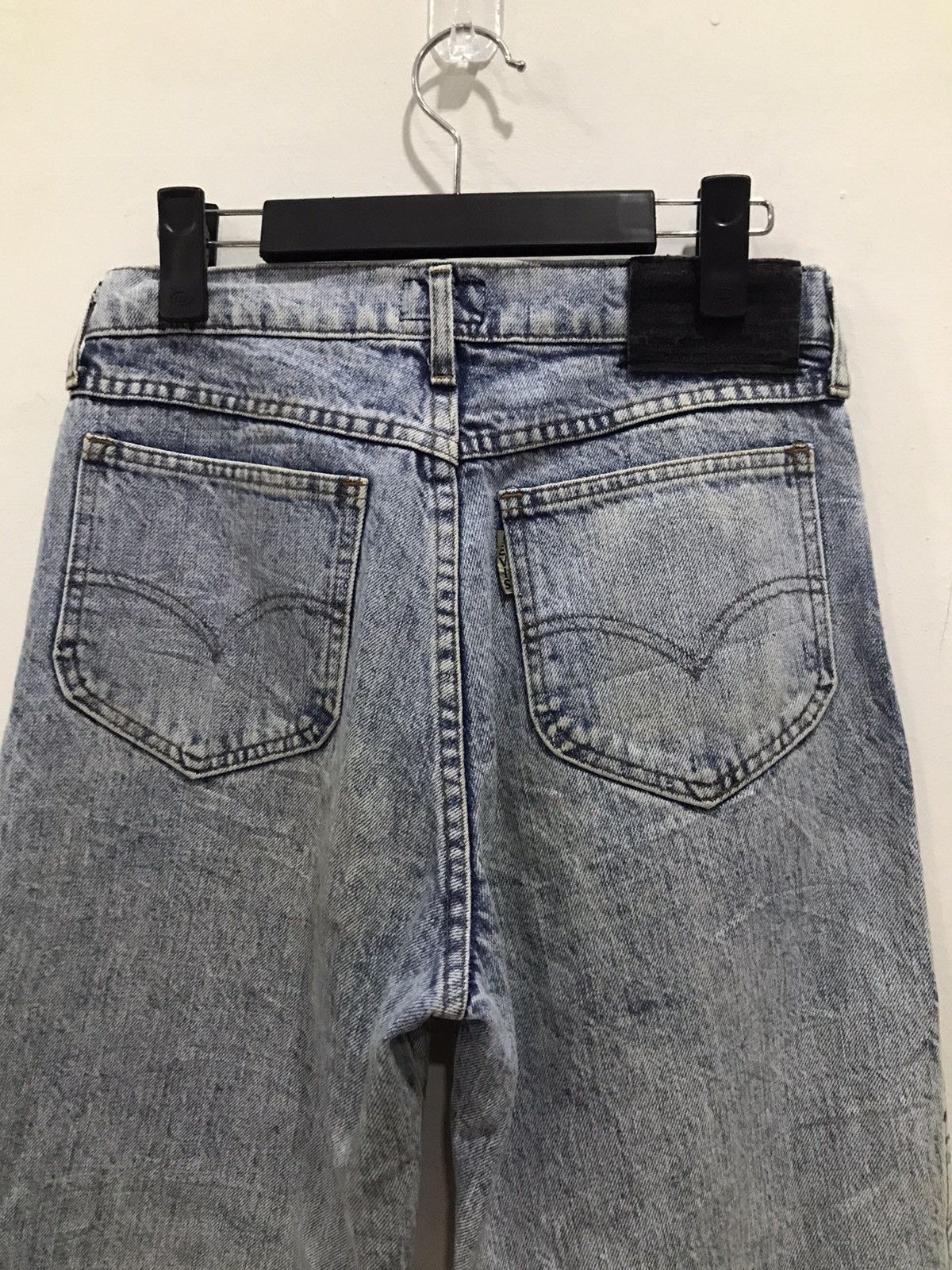 Levi's VTG LEVIS CAPITAL E asid wash denim jeans Size US 27 - 13 Thumbnail