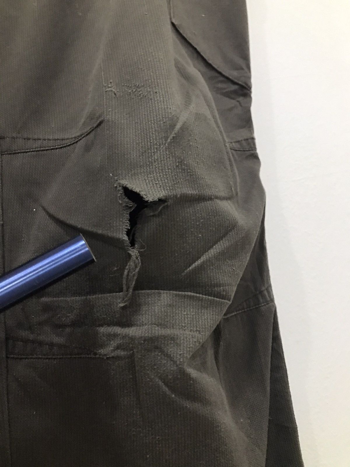 Japanese Brand Vtg Ripped Tora Tactical Multipocket Cargo Pant Size US 31 - 5 Thumbnail