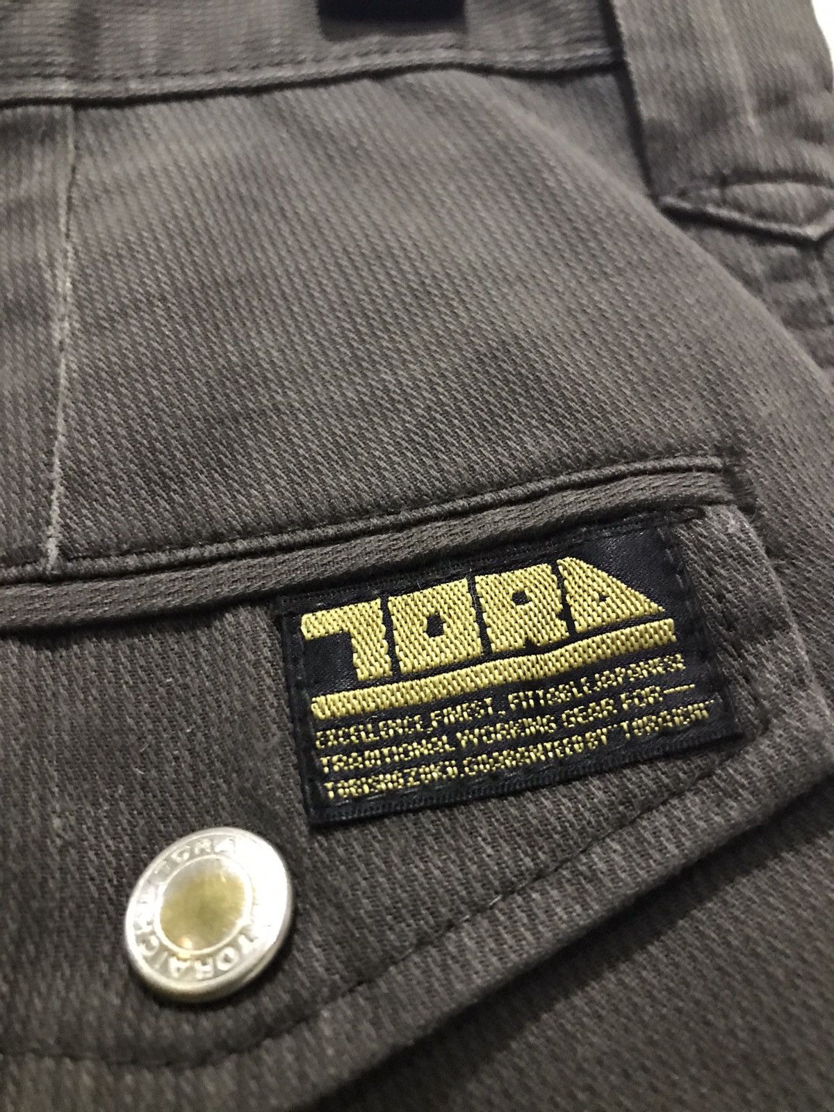Japanese Brand Vtg Ripped Tora Tactical Multipocket Cargo Pant Size US 31 - 19 Thumbnail
