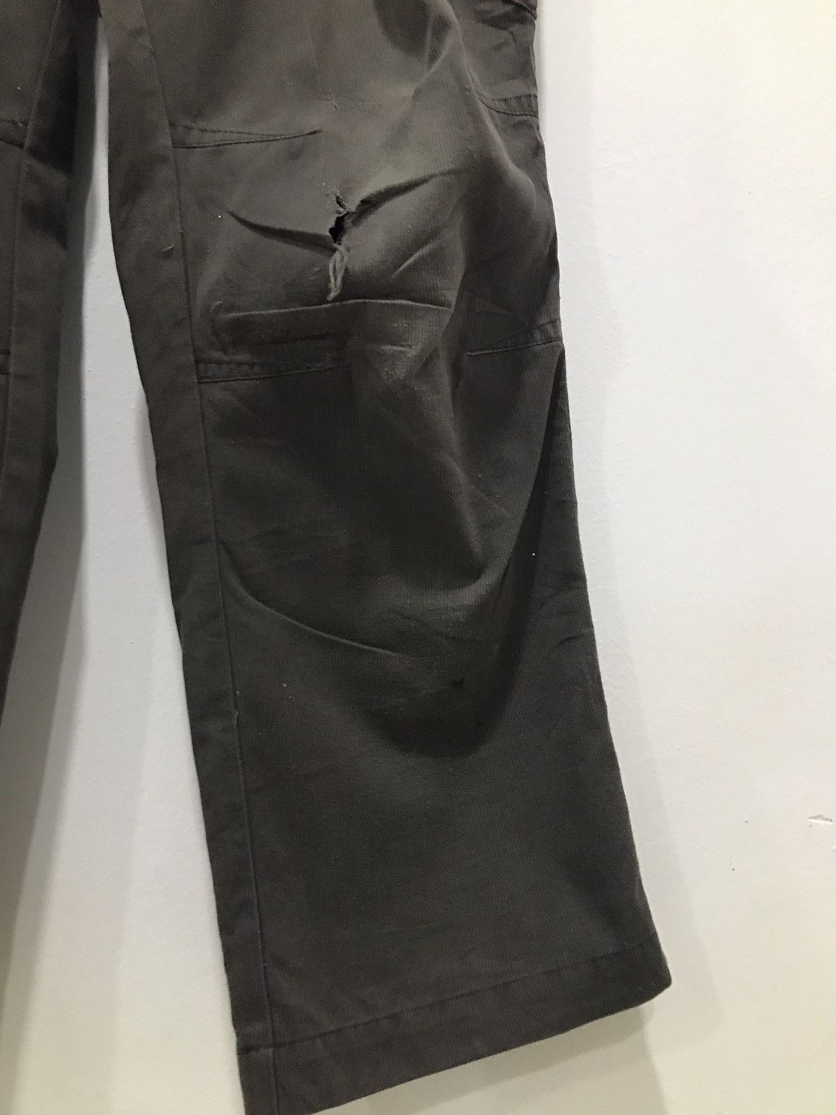 Japanese Brand Vtg Ripped Tora Tactical Multipocket Cargo Pant Size US 31 - 4 Thumbnail