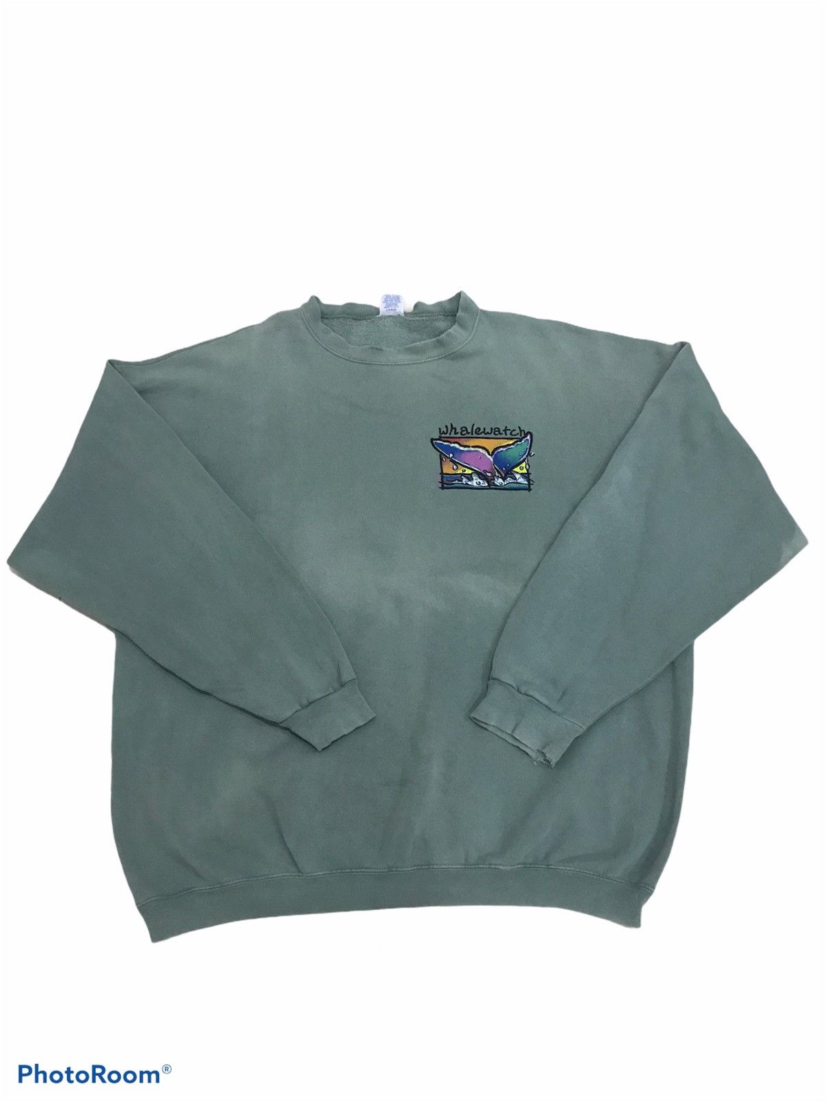 Other Vtg crazy shirt Whalewatch Sunfaded sweatshirt Size US XXL / EU 58 / 5 - 1 Thumbnail