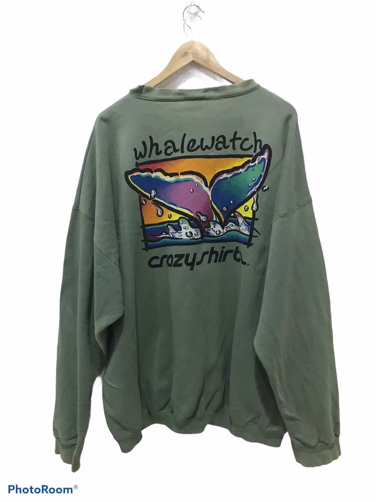 Other Vtg crazy shirt Whalewatch Sunfaded sweatshirt Size US XXL / EU 58 / 5 - 9 Thumbnail