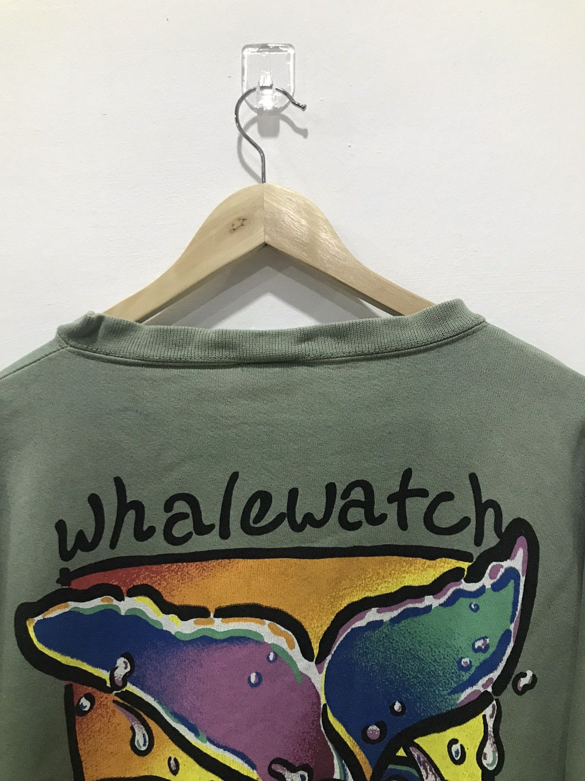 Other Vtg crazy shirt Whalewatch Sunfaded sweatshirt Size US XXL / EU 58 / 5 - 10 Thumbnail