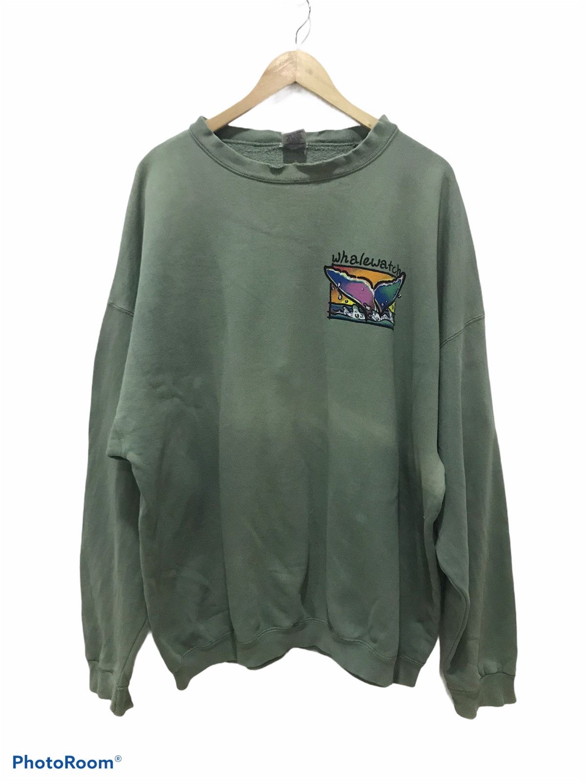 Other Vtg crazy shirt Whalewatch Sunfaded sweatshirt Size US XXL / EU 58 / 5 - 2 Thumbnail