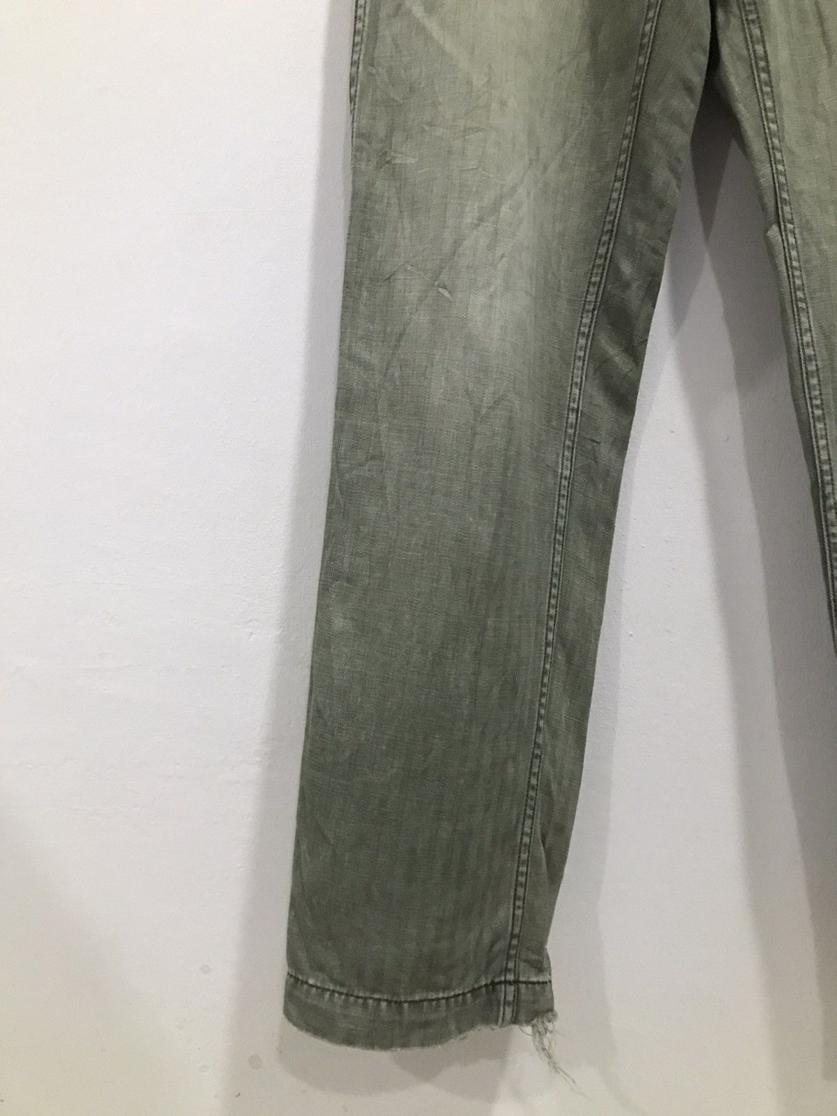 HOLLYWOOD RANCH MARKET Rare🔥Distressed HR Market baker Fatigue pants Size US 30 / EU 46 - 10 Thumbnail