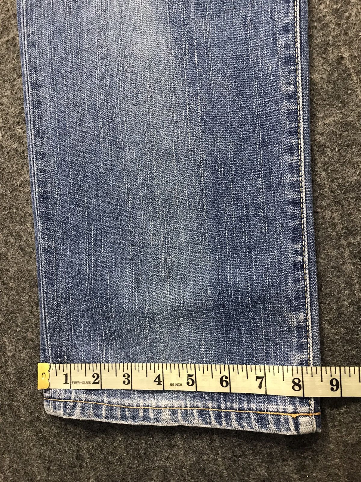 Japanese Brand × Vintage × Wrangler Vintage Wrangler Blue Wash Zipper Style Size US 35 - 18 Thumbnail