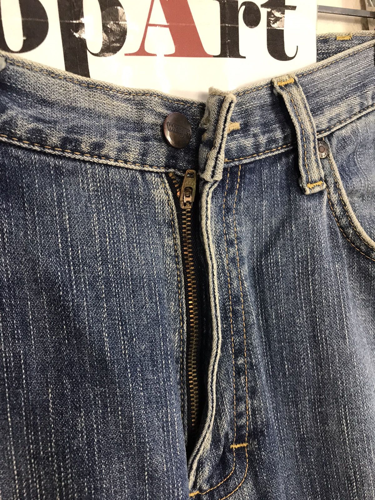 Japanese Brand × Vintage × Wrangler Vintage Wrangler Blue Wash Zipper Style Size US 35 - 9 Thumbnail