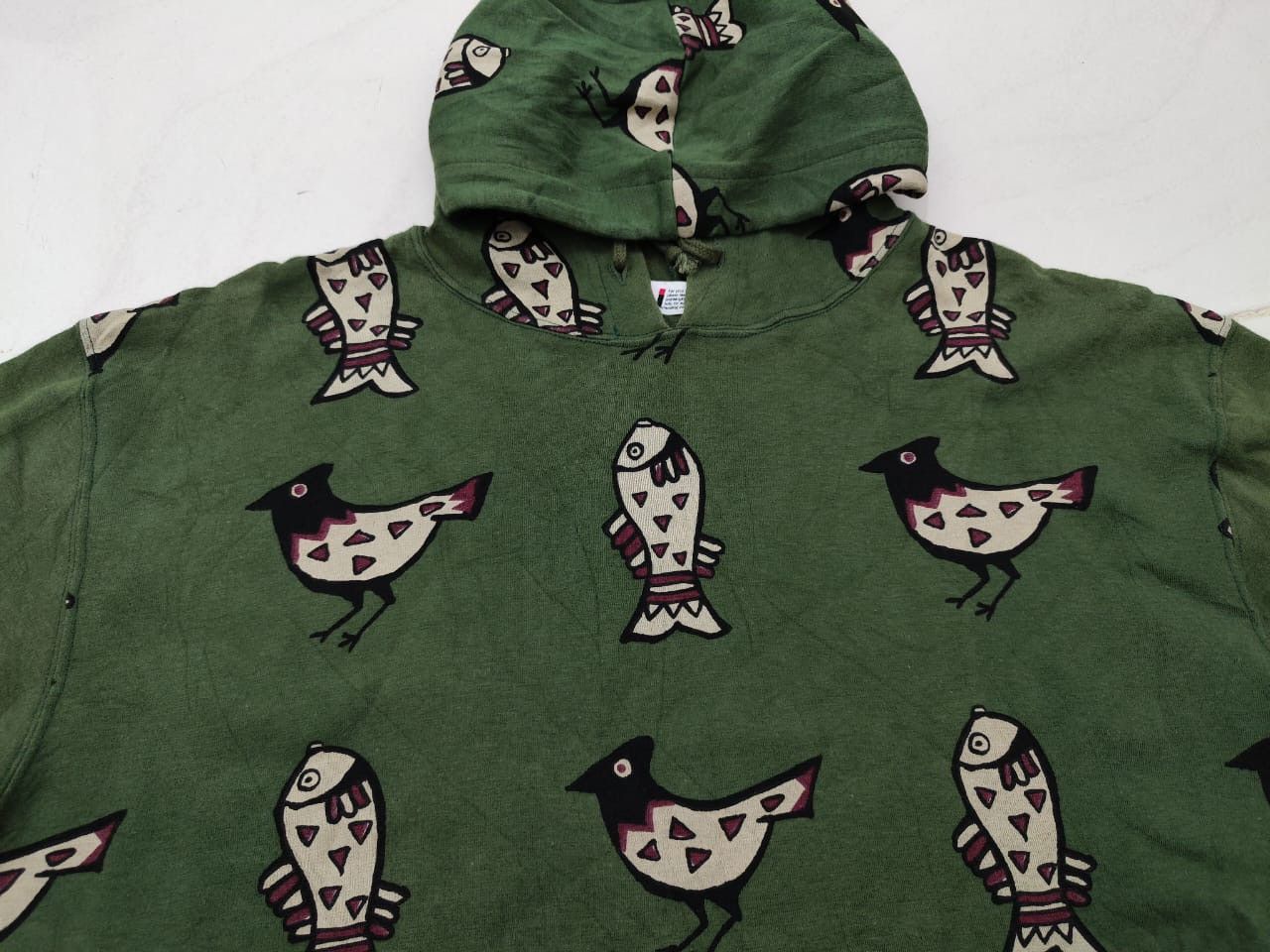 Issey Miyake 👍🏼VERY RARE👍🏼 ISSEY MIYAKE PULLOVER HOODIE Size US M / EU 48-50 / 2 - 4 Thumbnail
