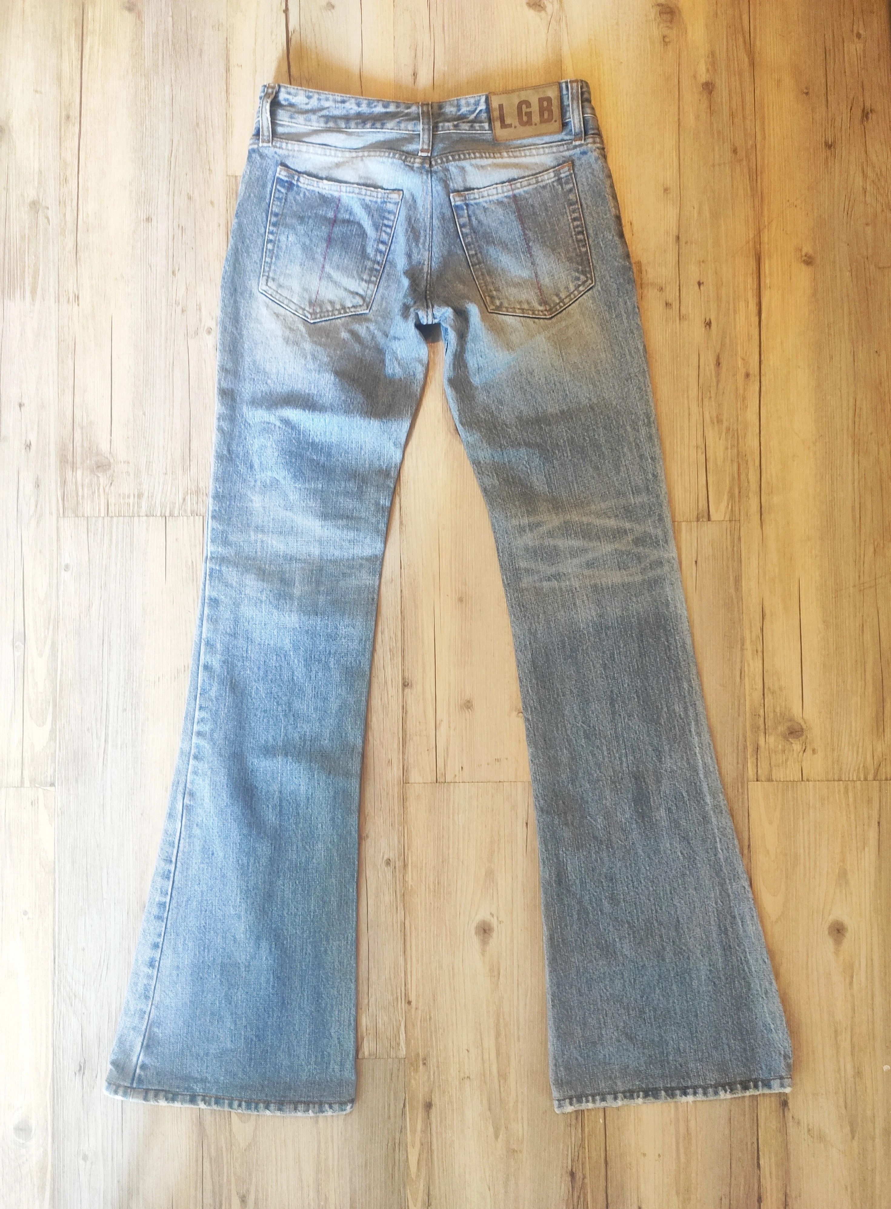 If Six Was Nine Flared Wolf jeans.Like Vetements or Balenciaga Size 27" / US 4 / IT 40 - 4 Thumbnail