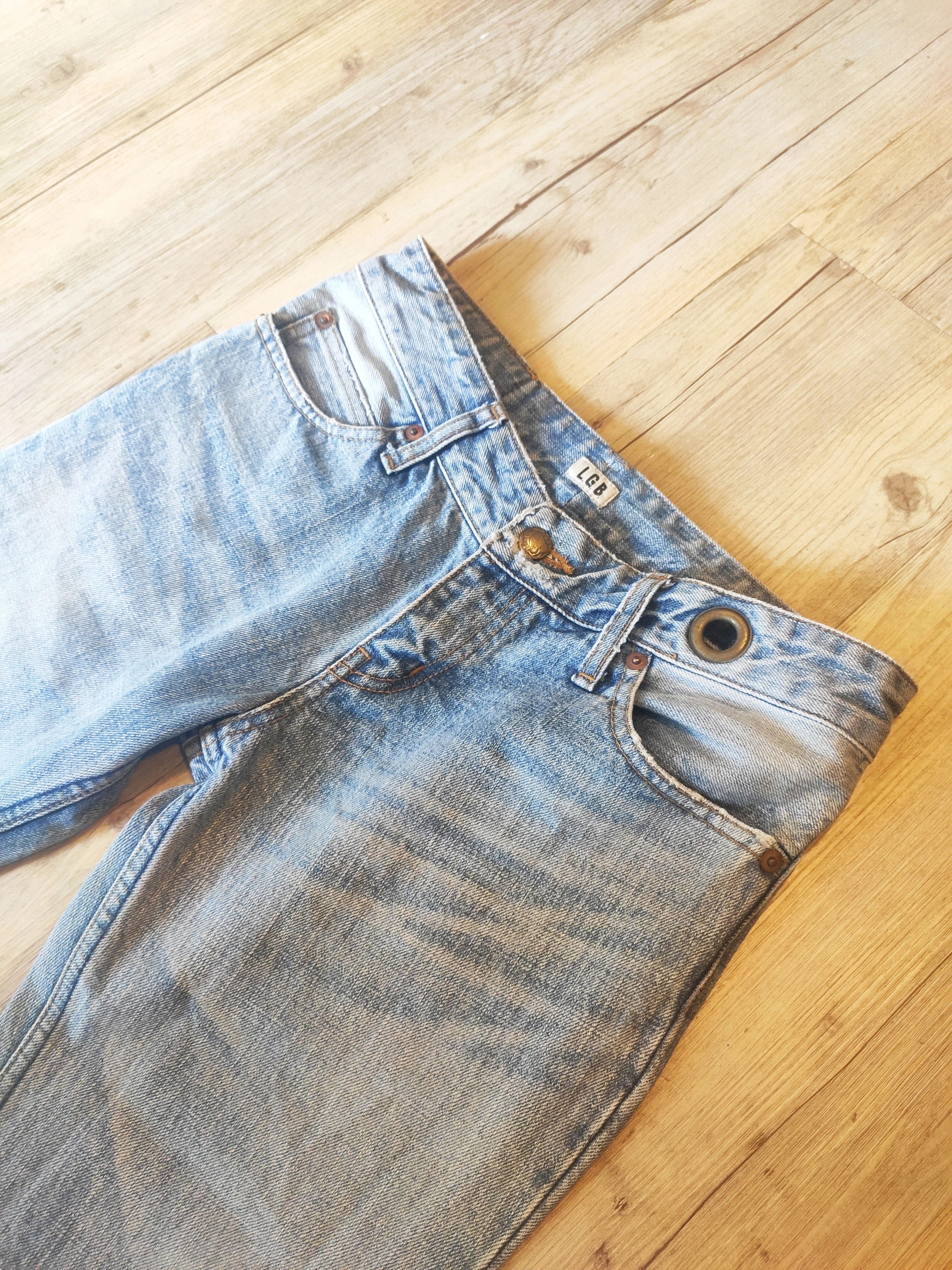 If Six Was Nine Flared Wolf jeans.Like Vetements or Balenciaga Size 27" / US 4 / IT 40 - 2 Thumbnail