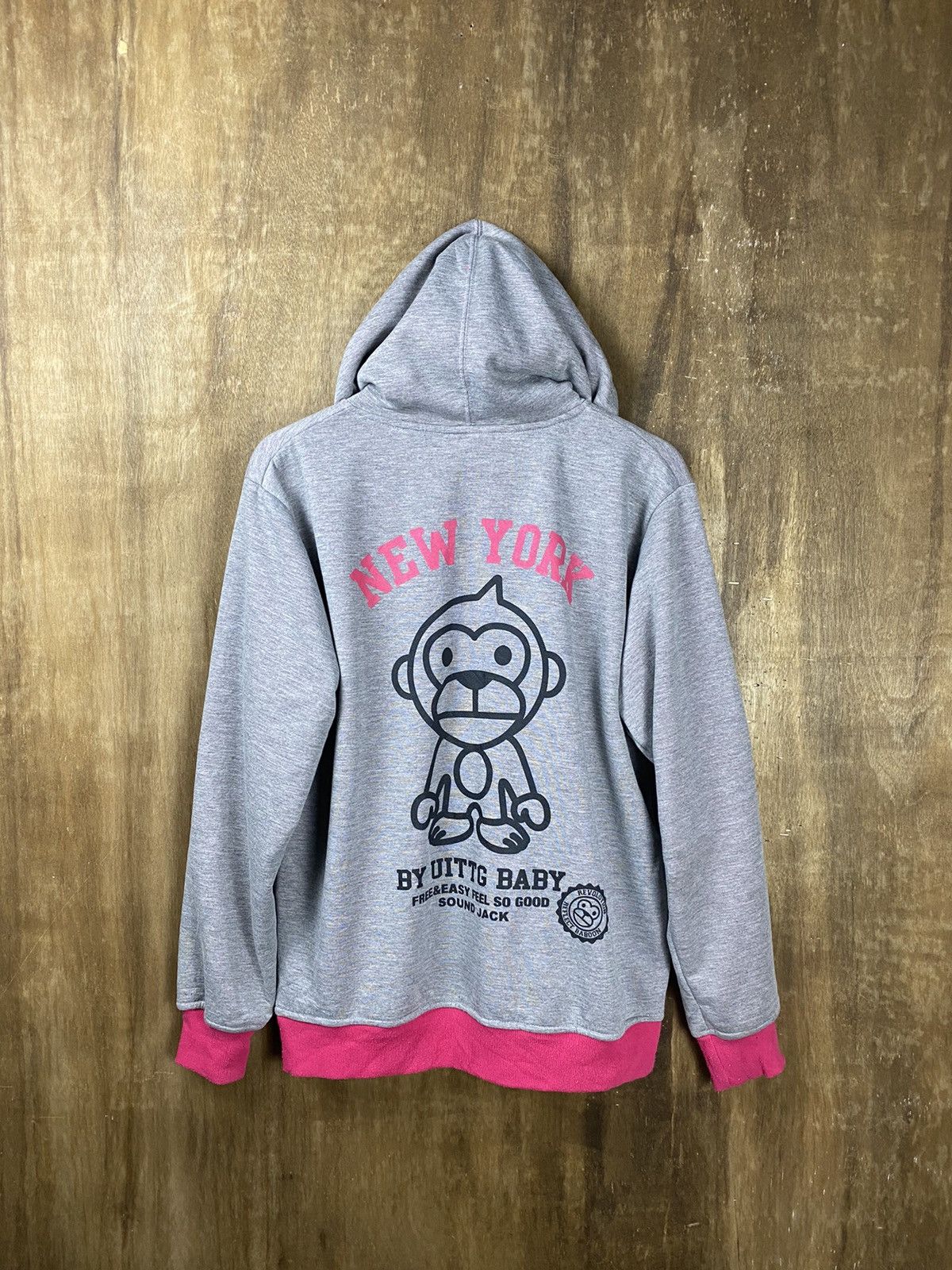 Japanese Brand DL Uitgg Baby like bape full zipper hoodie Sweaters #Z089 Size US M / EU 48-50 / 2 - 1 Thumbnail