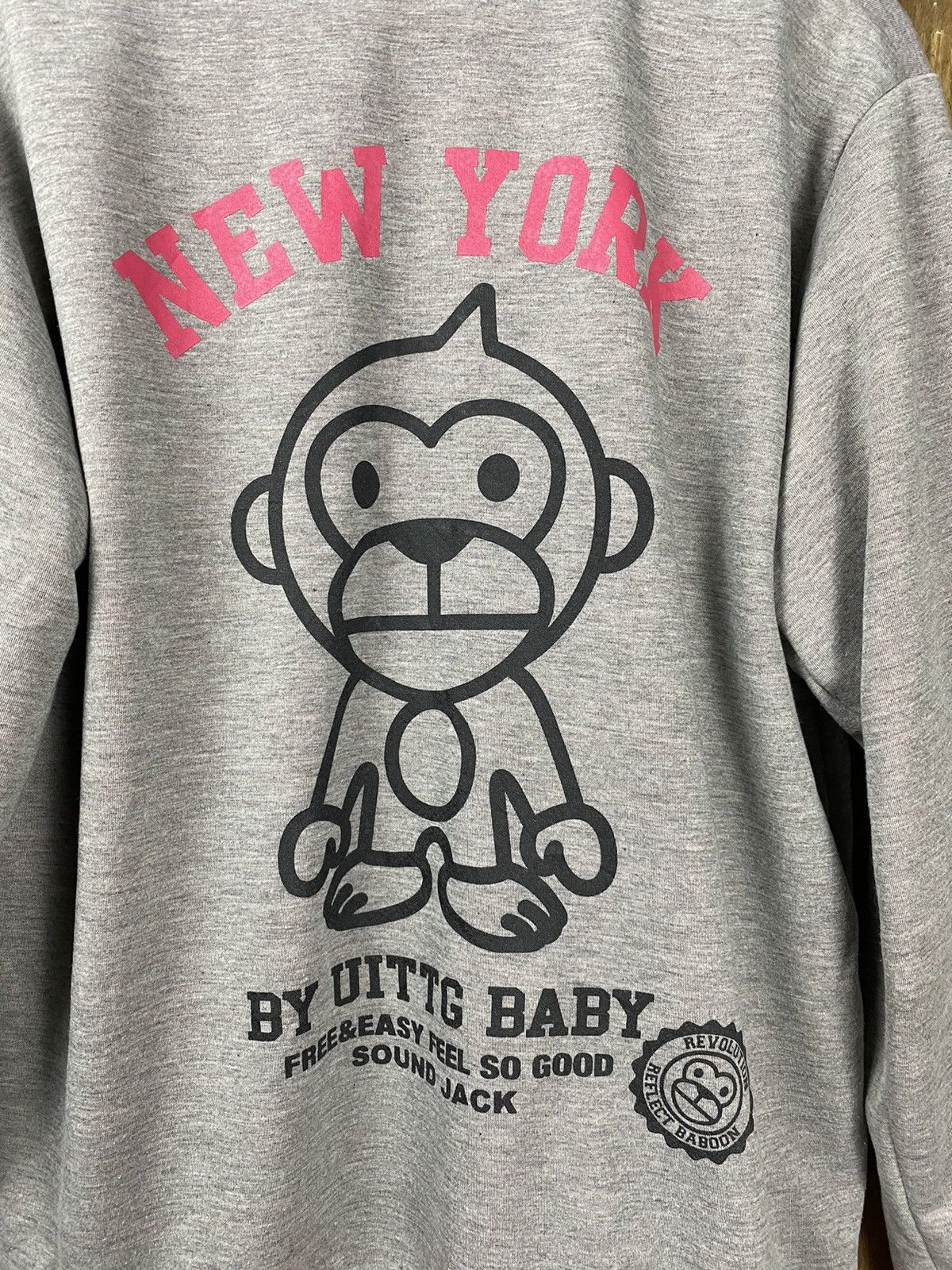 Japanese Brand DL Uitgg Baby like bape full zipper hoodie Sweaters #Z089 Size US M / EU 48-50 / 2 - 3 Thumbnail
