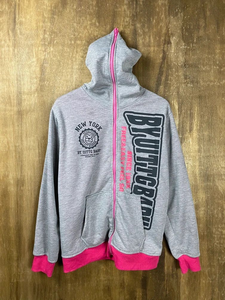 Japanese Brand DL Uitgg Baby like bape full zipper hoodie Sweaters #Z089 Size US M / EU 48-50 / 2 - 16 Thumbnail