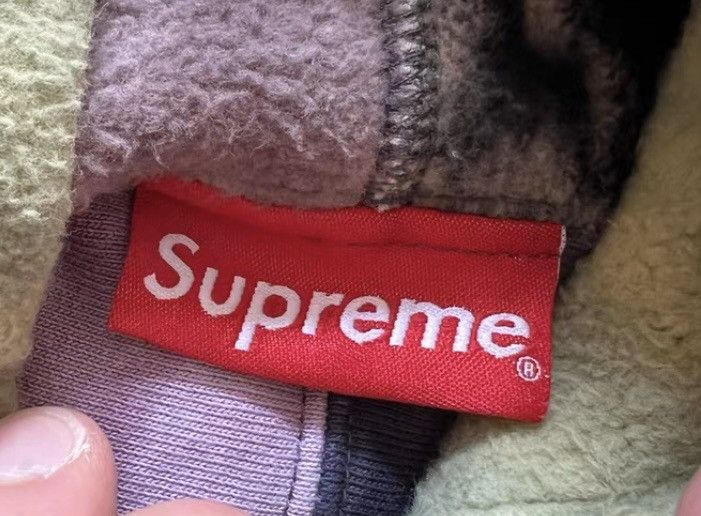 Supreme Supreme ss19 patchwork tie dye hoodie hooded sweatshirt Size US L / EU 52-54 / 3 - 3 Thumbnail