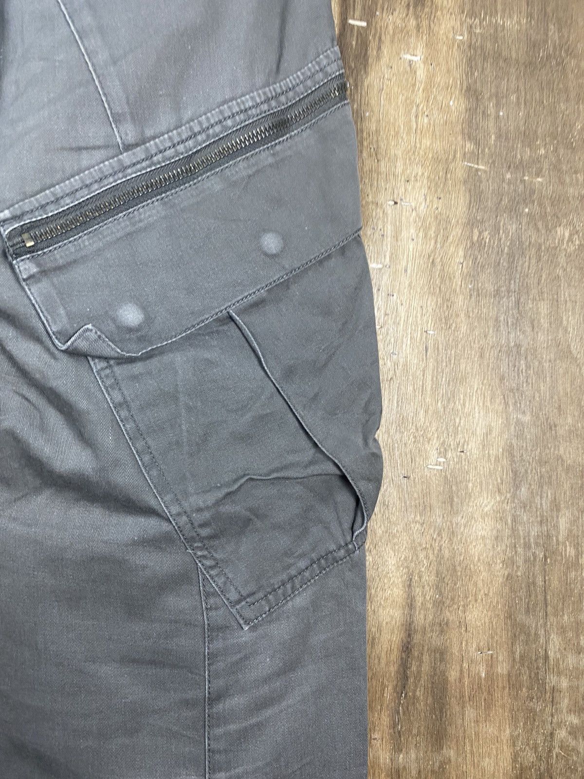 Japanese Brand DL International multipocket double waist Cargo Pants #2444 Size US 32 / EU 48 - 15 Thumbnail