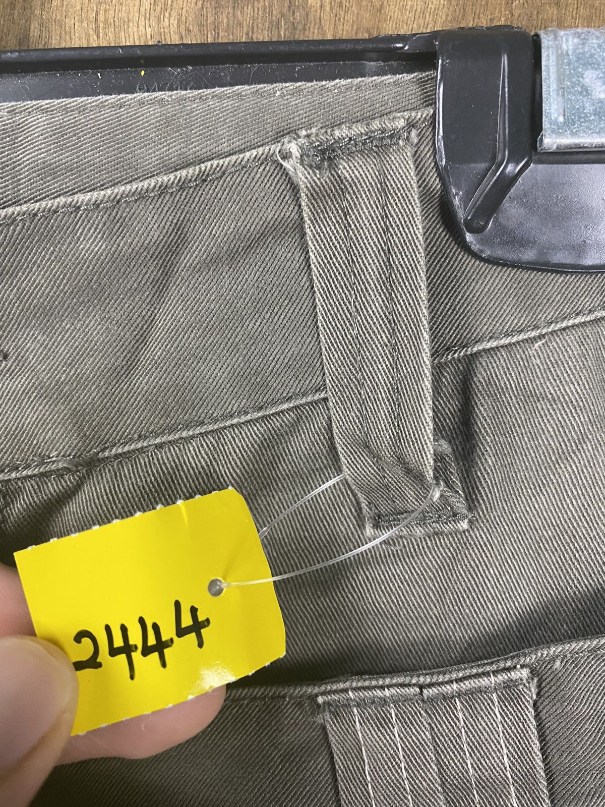 Japanese Brand DL International multipocket double waist Cargo Pants #2444 Size US 32 / EU 48 - 6 Thumbnail
