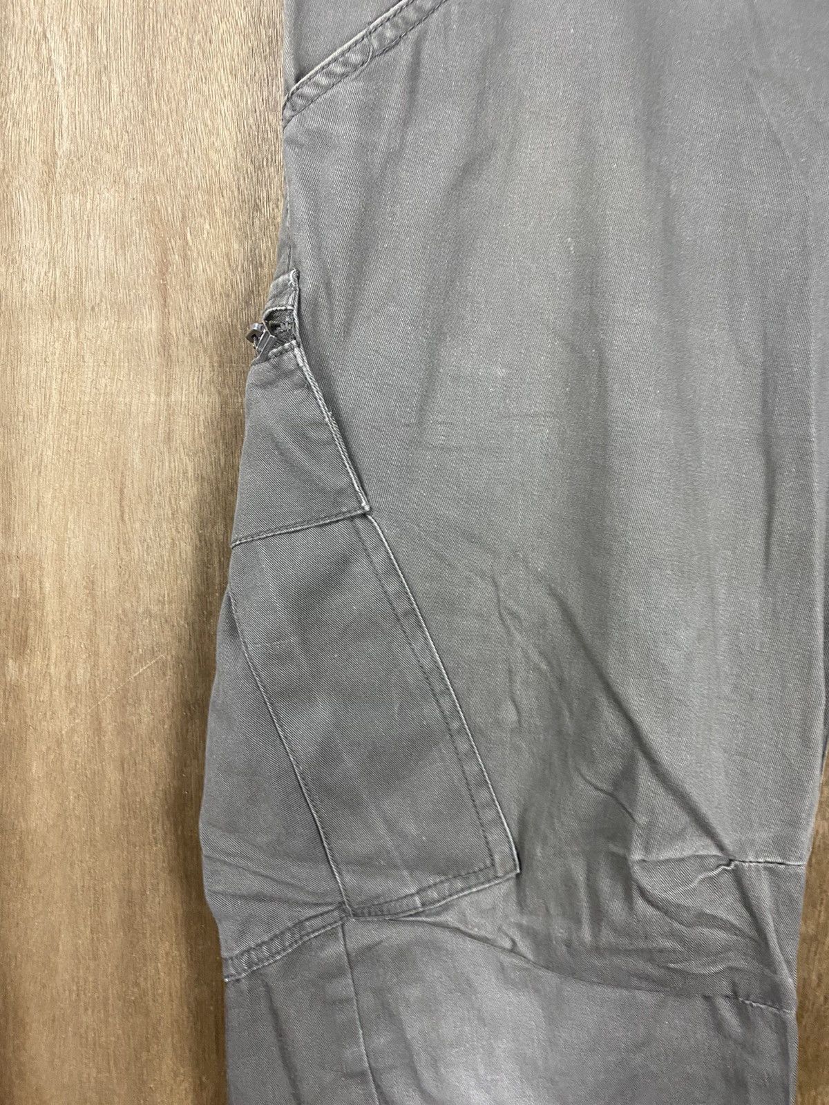 Japanese Brand DL International multipocket double waist Cargo Pants #2444 Size US 32 / EU 48 - 10 Thumbnail
