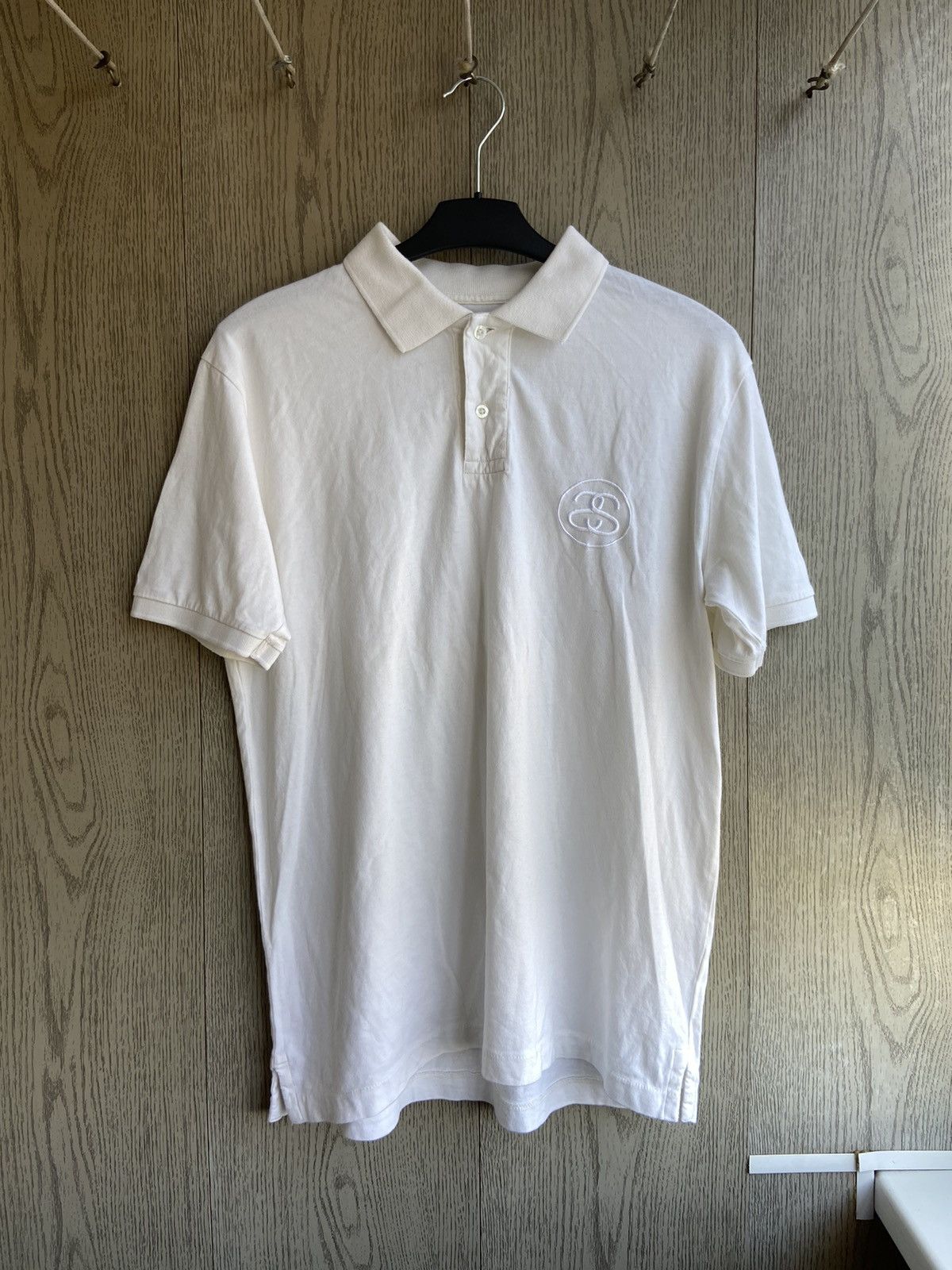 Vintage Stussy logo Polo