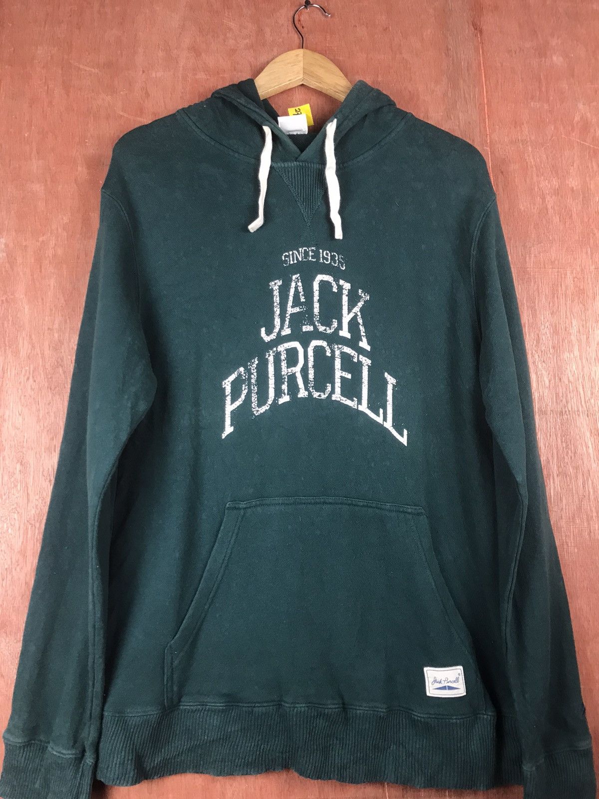 Converse DL Converse X Jack Purcell vintage Hoodie sweatshirt #2731 Size US L / EU 52-54 / 3 - 2 Thumbnail