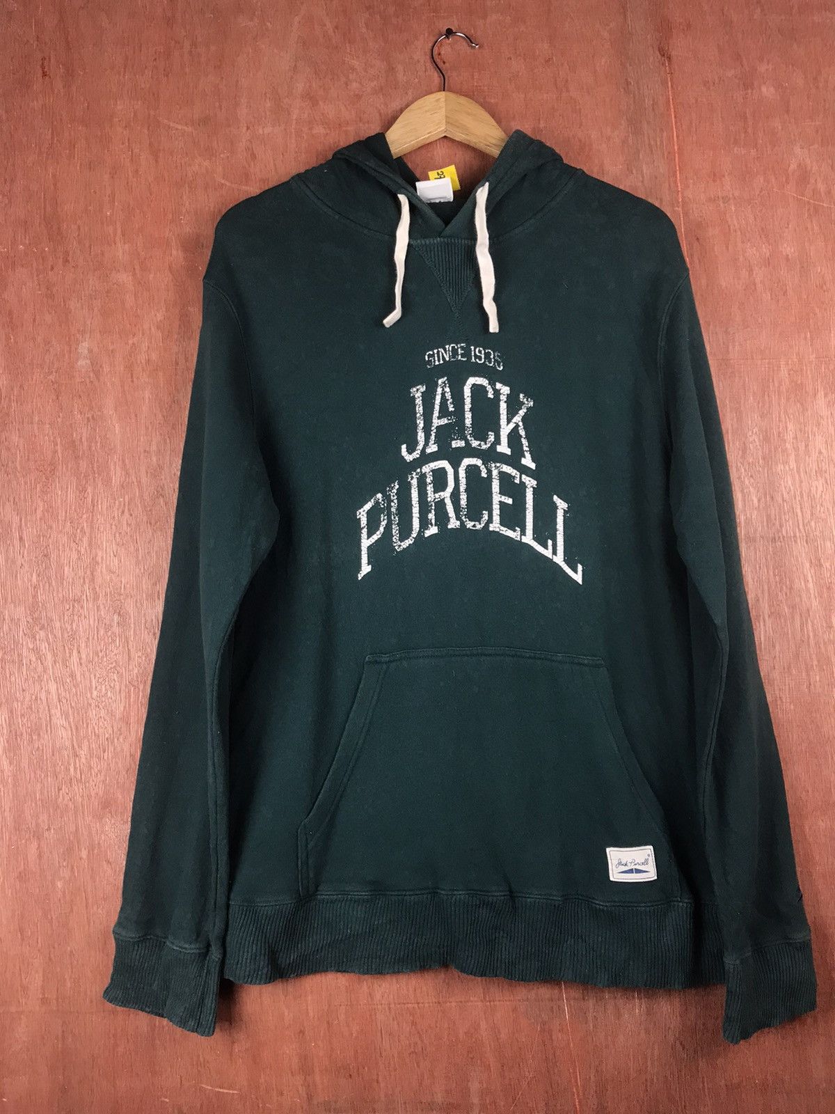 Converse DL Converse X Jack Purcell vintage Hoodie sweatshirt #2731 Size US L / EU 52-54 / 3 - 1 Thumbnail