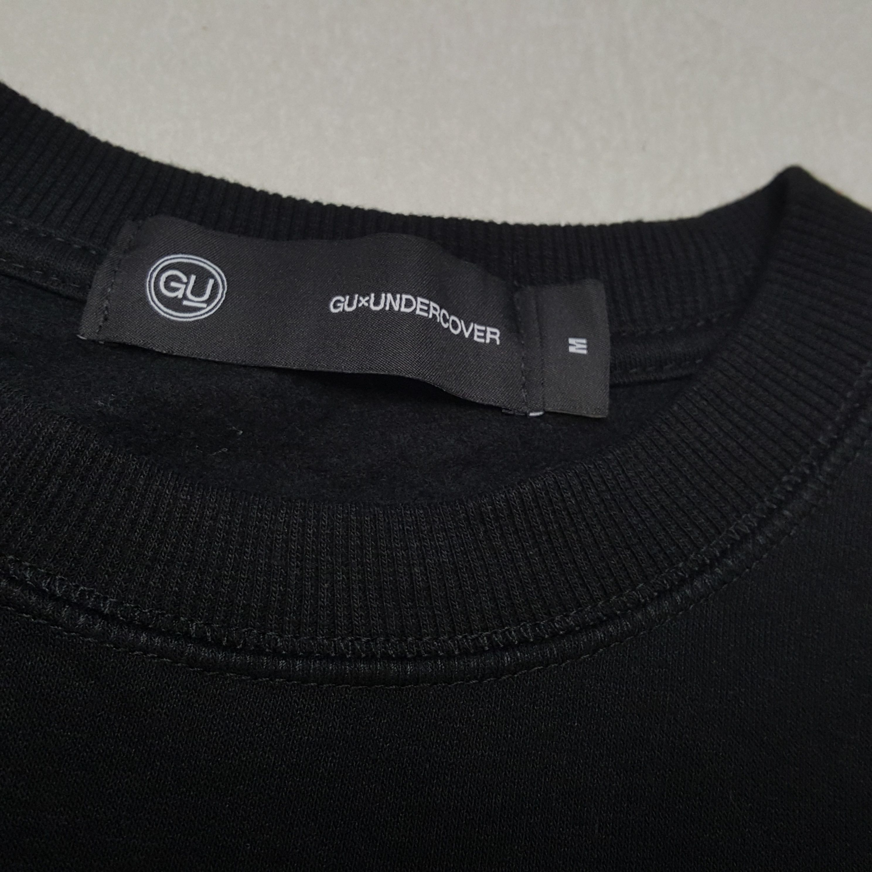 Japanese Brand GU X UNDERCOVER Flowers Design Custom Logo Sweatshirt Size US M / EU 48-50 / 2 - 10 Thumbnail