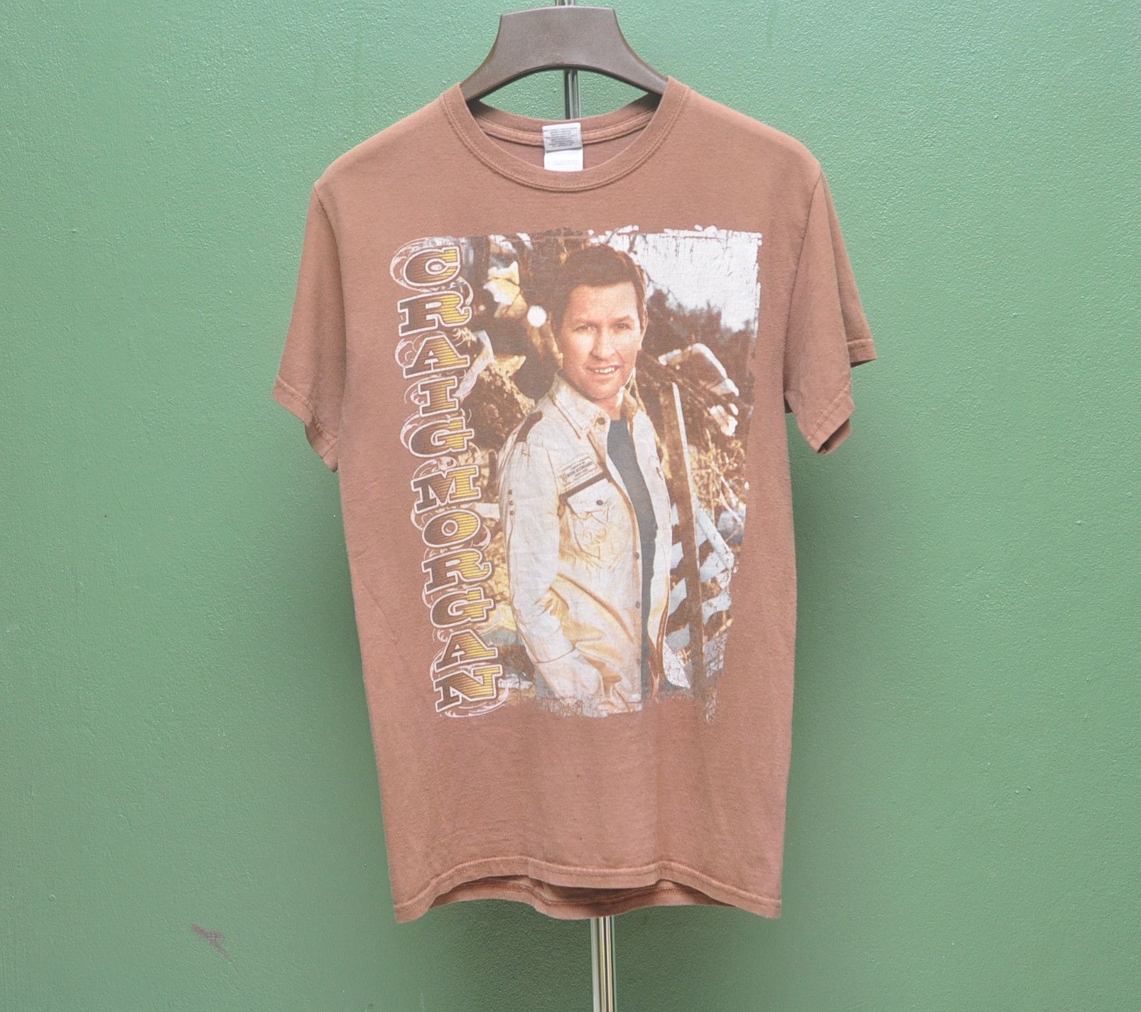 Vintgae Craig Morgan Shirt Designer Streetwear Style