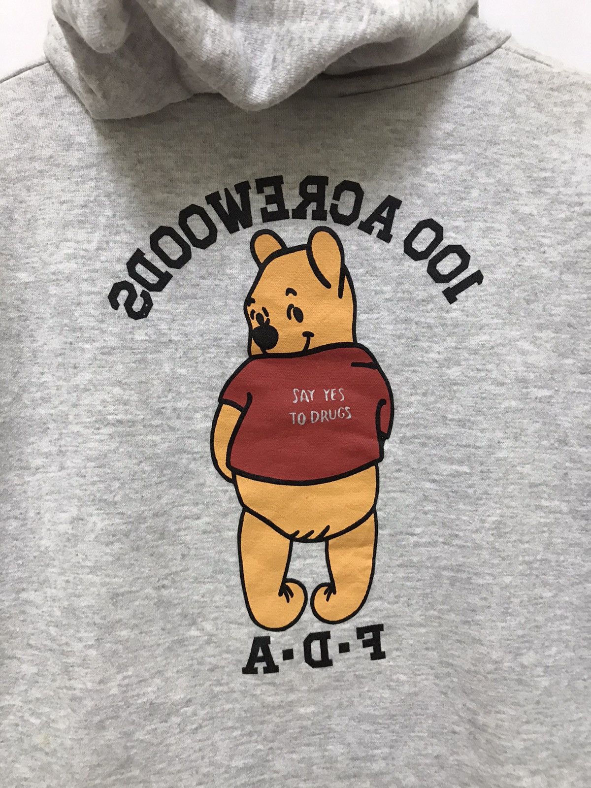 Cartoon Network × Vintage Vintage Acrewood Say No To Drug Hoodie Sweatshirt Size US M / EU 48-50 / 2 - 3 Thumbnail