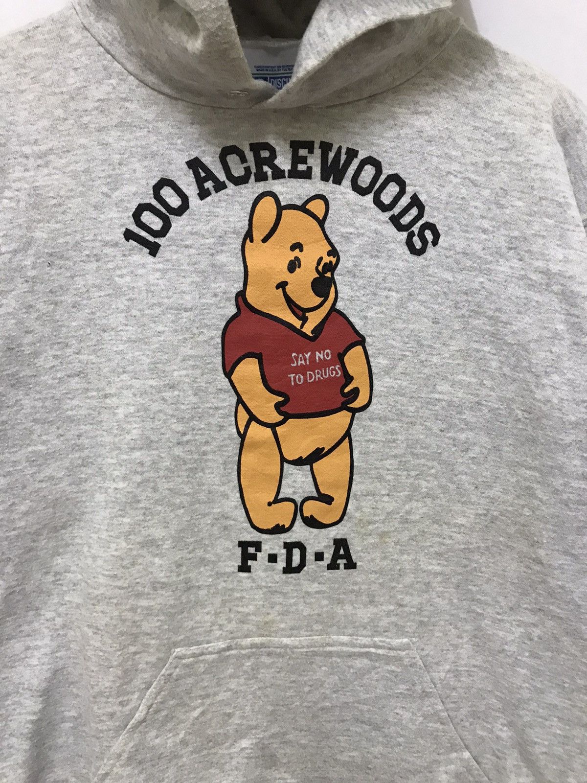 Cartoon Network × Vintage Vintage Acrewood Say No To Drug Hoodie Sweatshirt Size US M / EU 48-50 / 2 - 4 Thumbnail