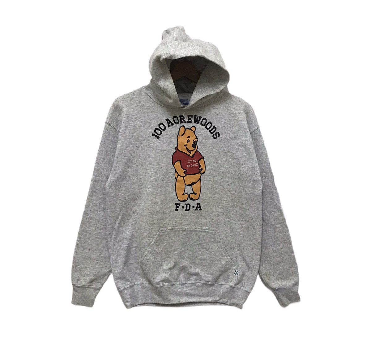 Cartoon Network × Vintage Vintage Acrewood Say No To Drug Hoodie Sweatshirt Size US M / EU 48-50 / 2 - 1 Thumbnail
