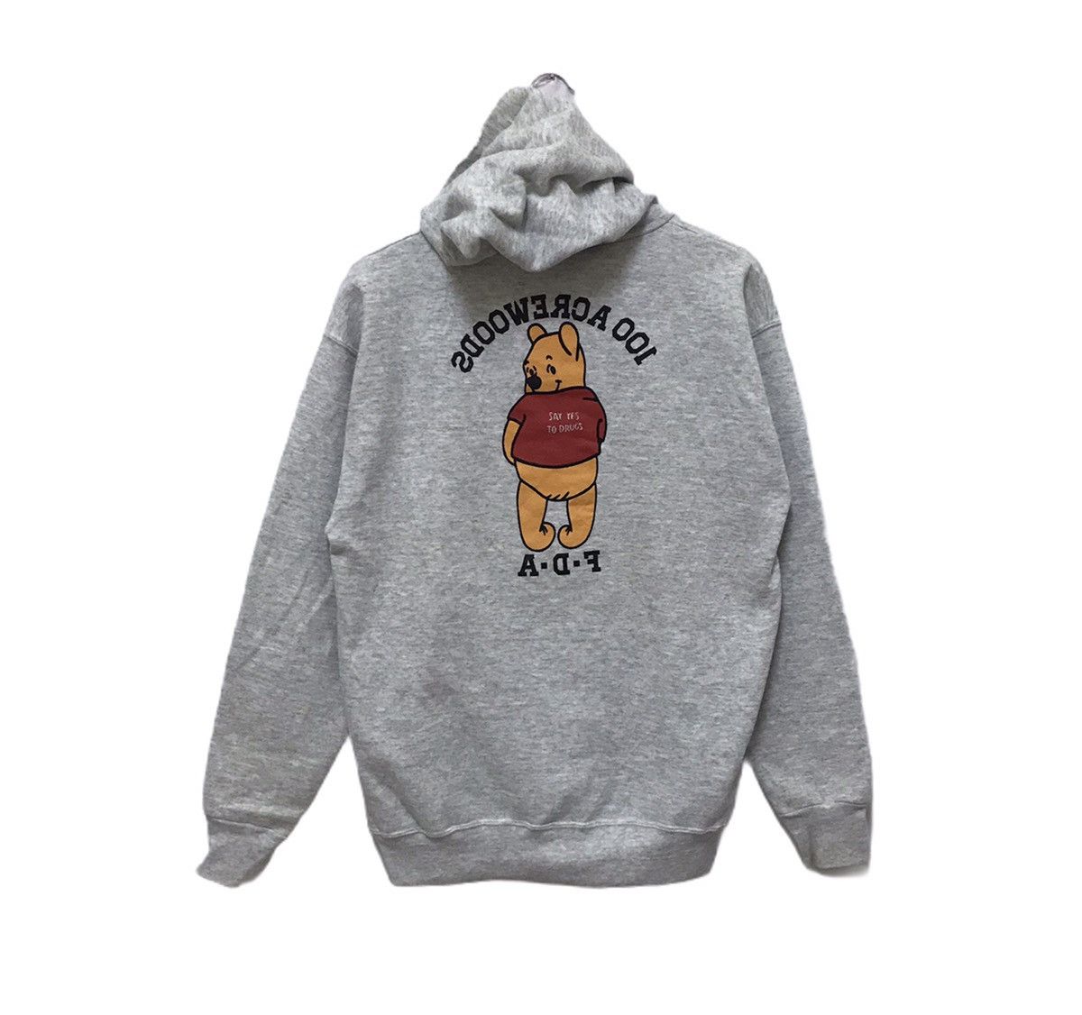 Cartoon Network × Vintage Vintage Acrewood Say No To Drug Hoodie Sweatshirt Size US M / EU 48-50 / 2 - 2 Thumbnail