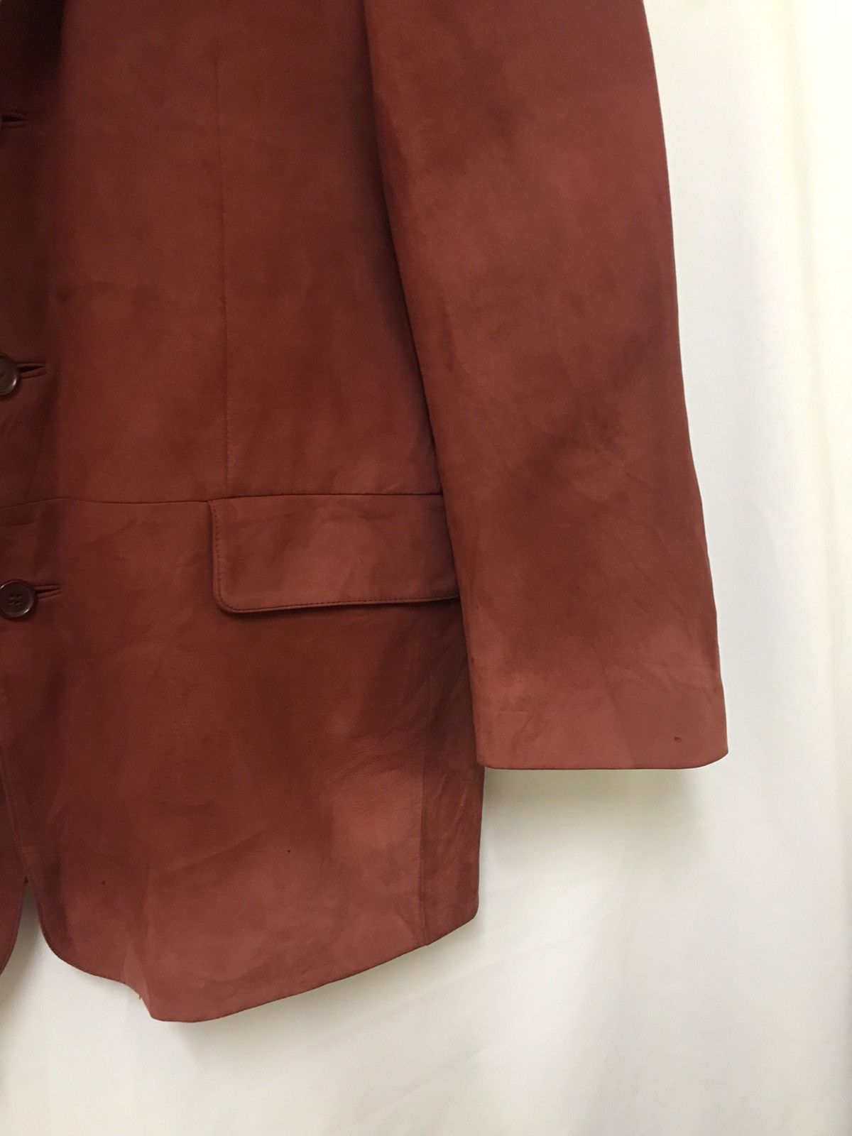 Valentino Gianni Valentino Suede Blazer Jacket Size US L / EU 52-54 / 3 - 10 Thumbnail