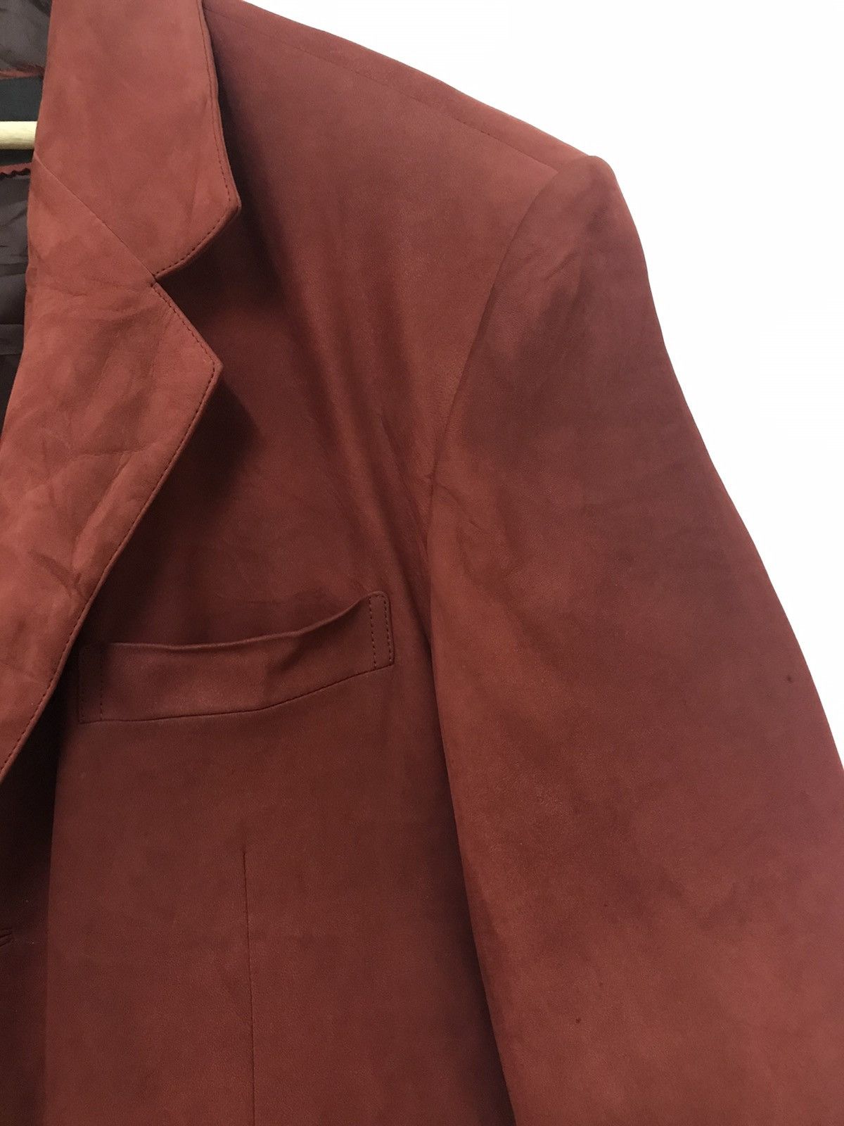 Valentino Gianni Valentino Suede Blazer Jacket Size US L / EU 52-54 / 3 - 8 Thumbnail