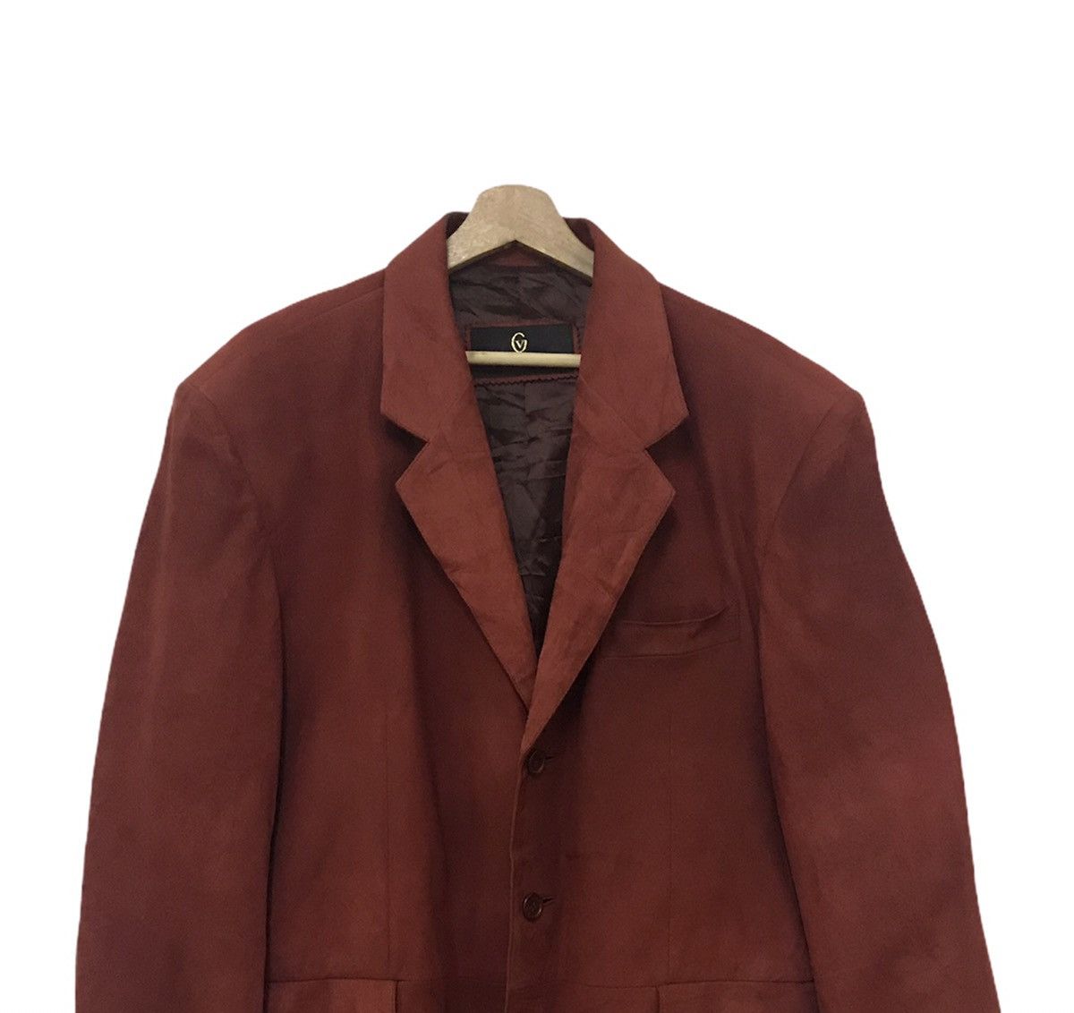 Valentino Gianni Valentino Suede Blazer Jacket Size US L / EU 52-54 / 3 - 3 Thumbnail