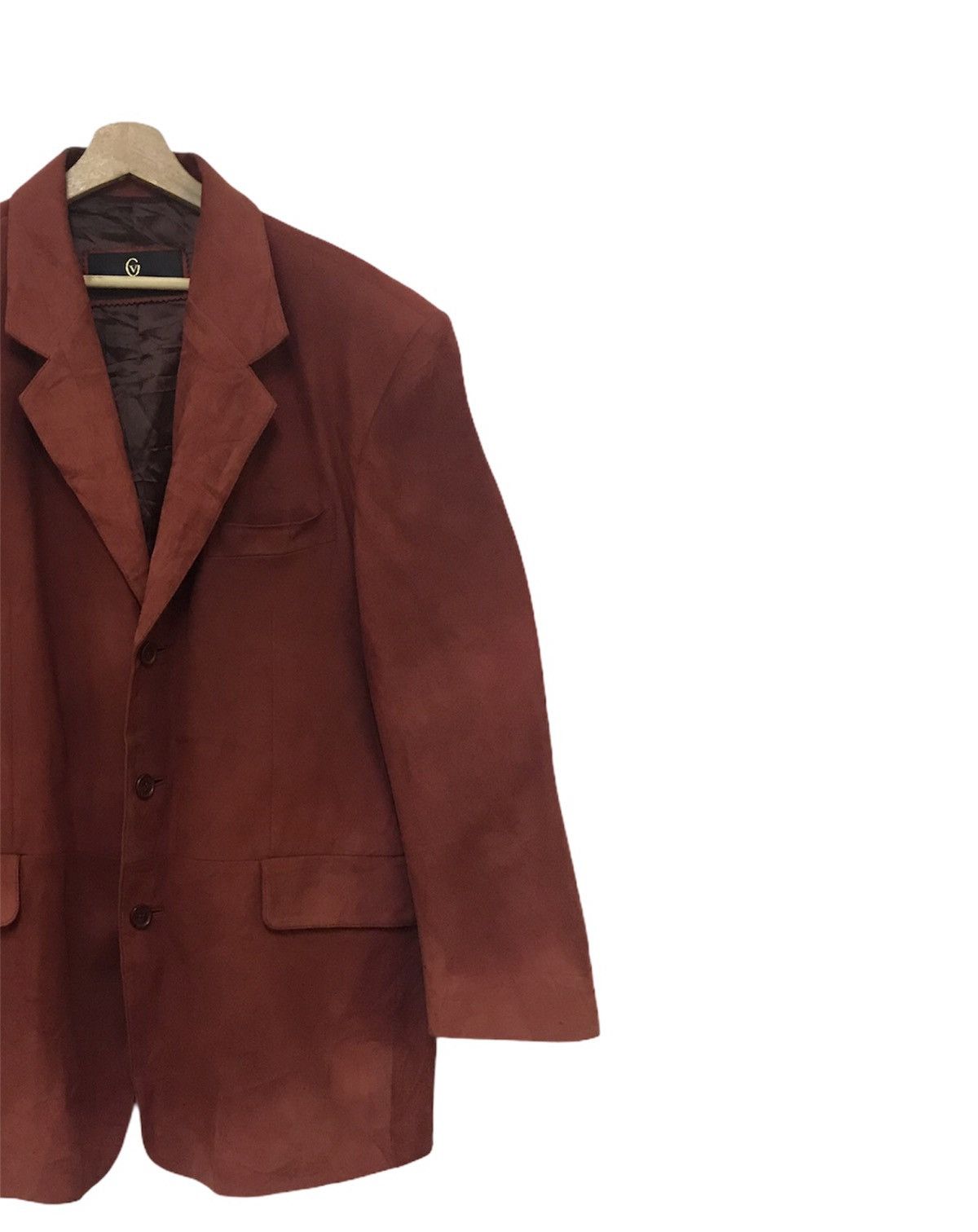Valentino Gianni Valentino Suede Blazer Jacket Size US L / EU 52-54 / 3 - 4 Thumbnail