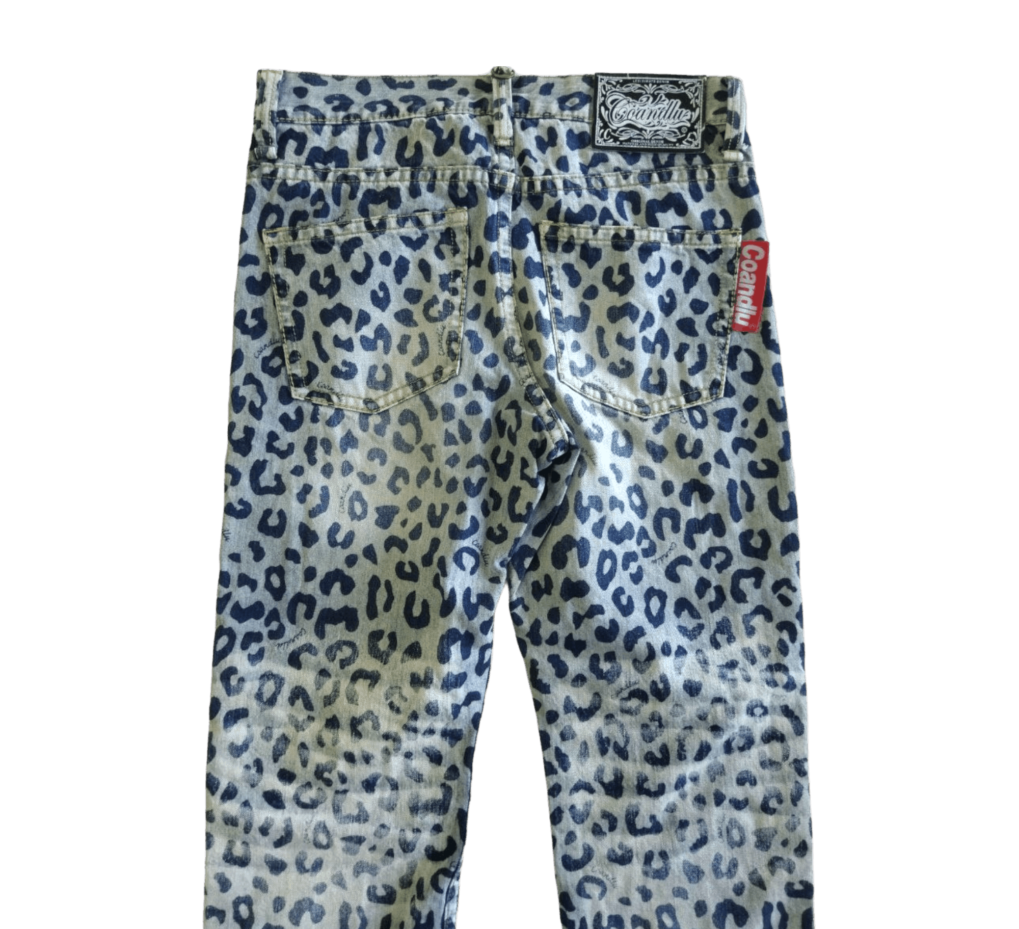 Japanese Brand Co & Lu Japan Leopard Hysteric Style Jeans Size US 32 / EU 48 - 5 Thumbnail