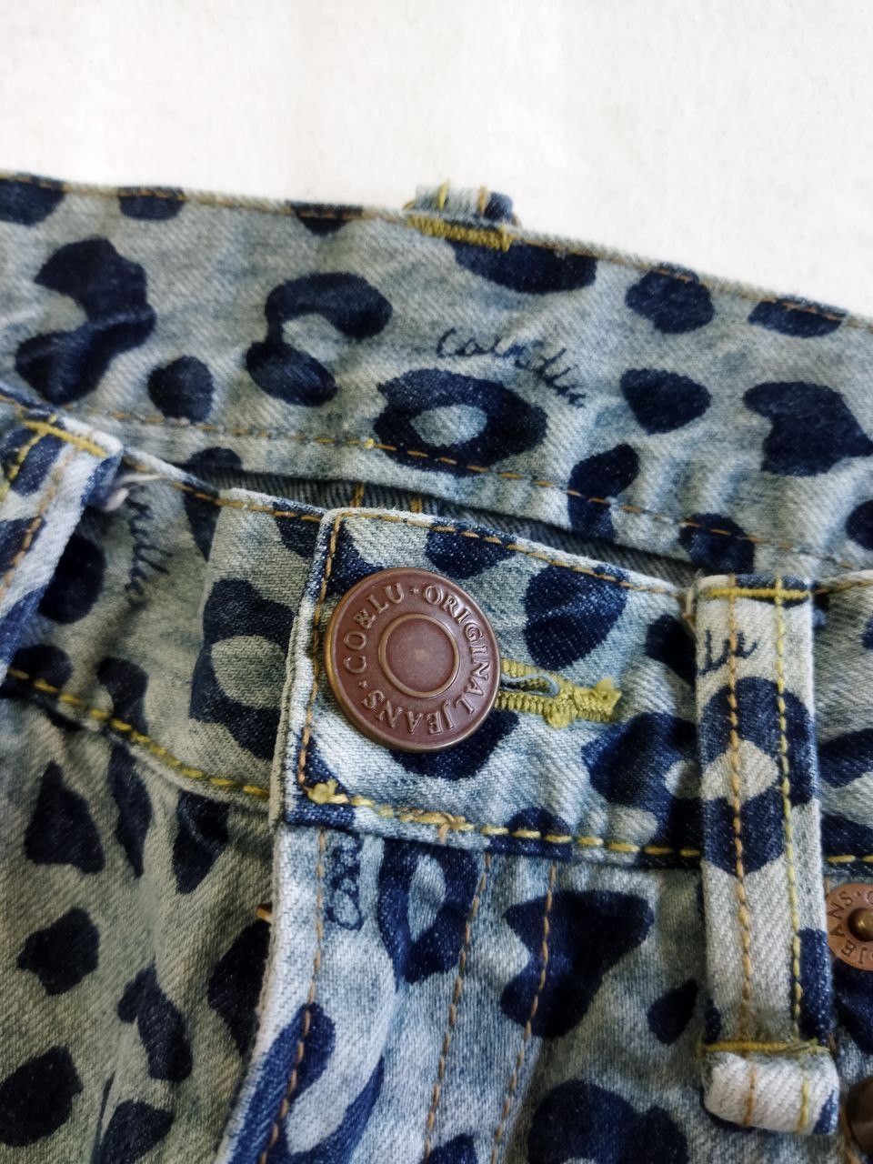 Japanese Brand Co & Lu Japan Leopard Hysteric Style Jeans Size US 32 / EU 48 - 11 Thumbnail