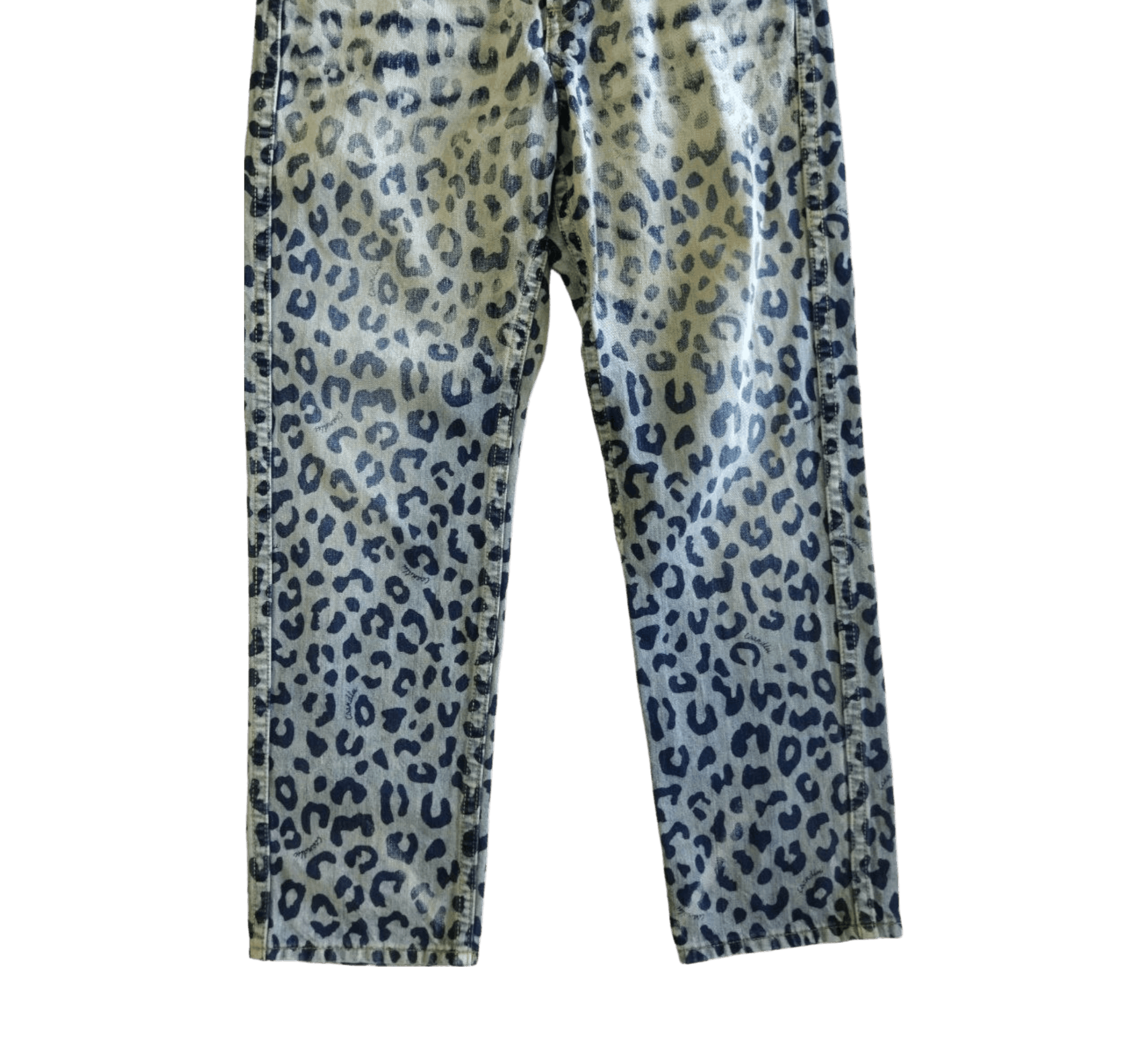 Japanese Brand Co & Lu Japan Leopard Hysteric Style Jeans Size US 32 / EU 48 - 3 Thumbnail