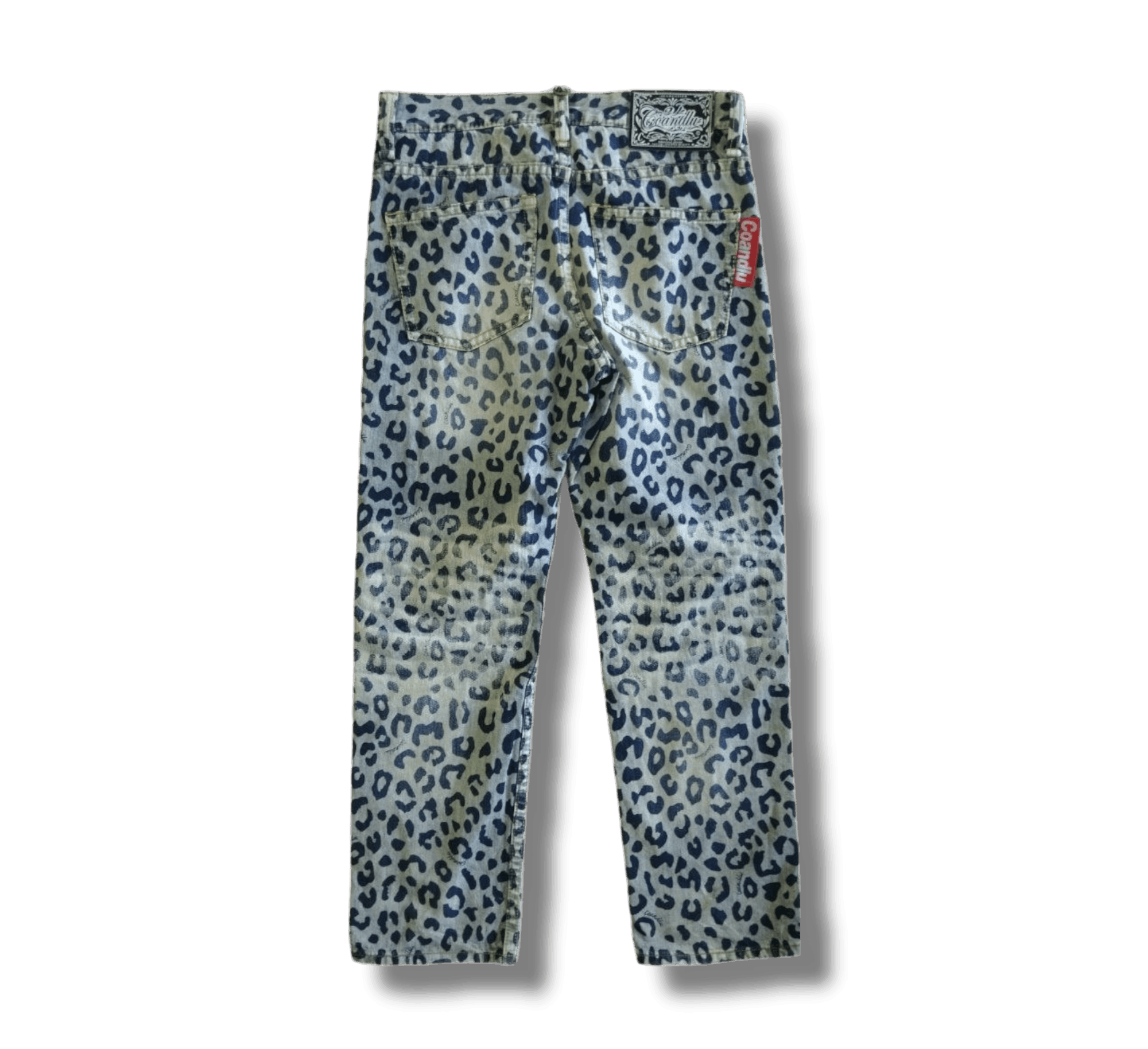 Japanese Brand Co & Lu Japan Leopard Hysteric Style Jeans Size US 32 / EU 48 - 4 Thumbnail