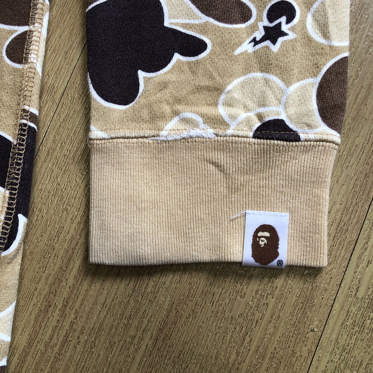 Bape Star Camo Full Zip Hoodie Size XXS / US 00 / IT 34 - 7 Thumbnail