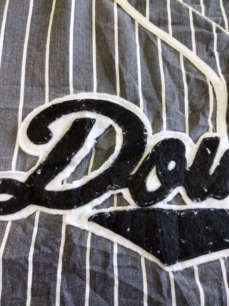 Japanese Brand Dowmings Japan Distressed Baseball Shirt - Size L Size US L / EU 52-54 / 3 - 5 Thumbnail