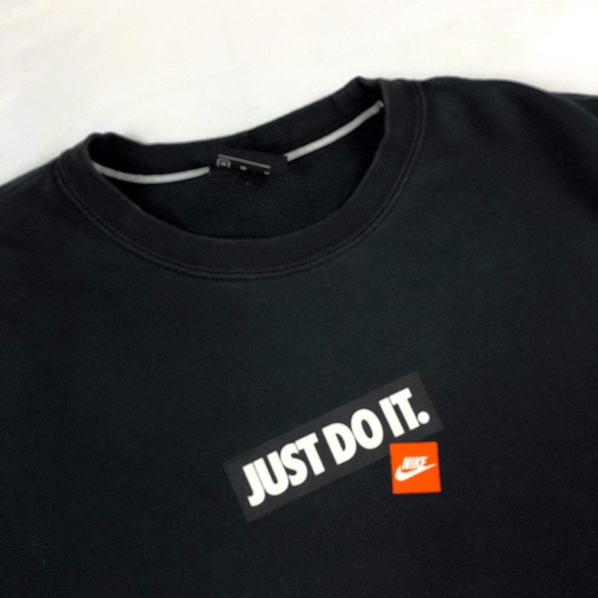 Nike × Vintage Nike sweatshirt hoodie black 90s retro Size US M / EU 48-50 / 2 - 2 Thumbnail
