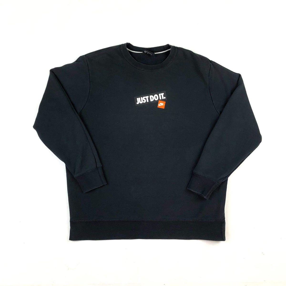 Nike × Vintage Nike sweatshirt hoodie black 90s retro Size US M / EU 48-50 / 2 - 5 Thumbnail