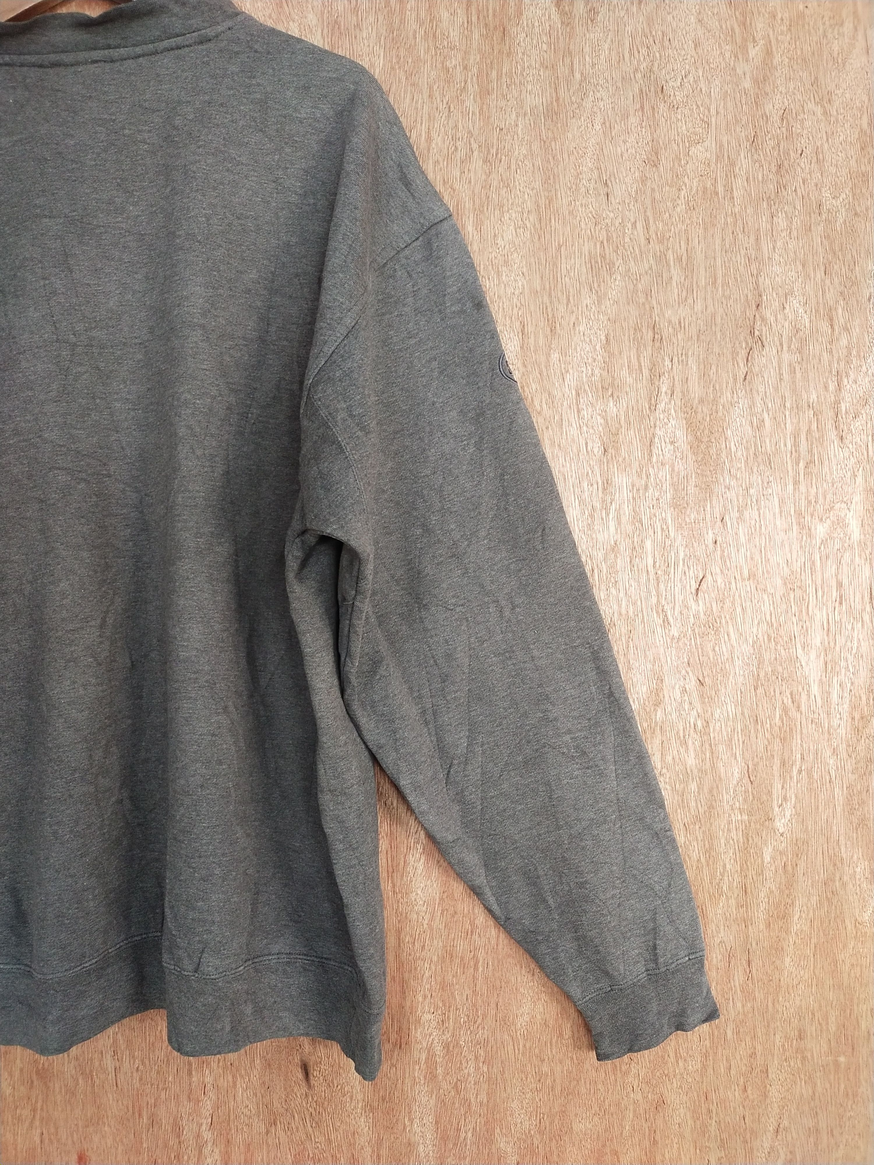 DC DL DC skate faded Gray sweaters sweatshirt #S232 Size US L / EU 52-54 / 3 - 12 Thumbnail