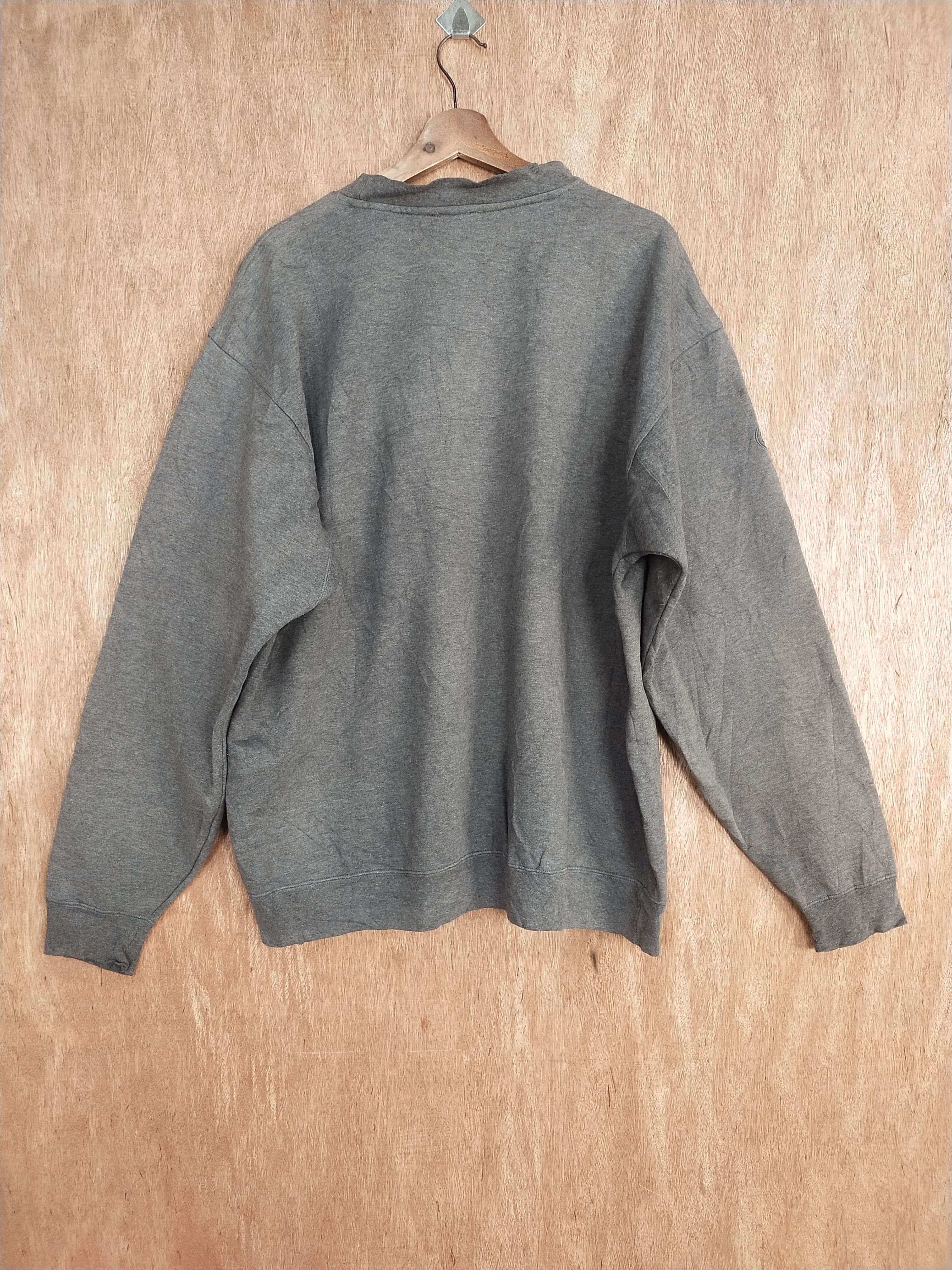 DC DL DC skate faded Gray sweaters sweatshirt #S232 Size US L / EU 52-54 / 3 - 11 Thumbnail