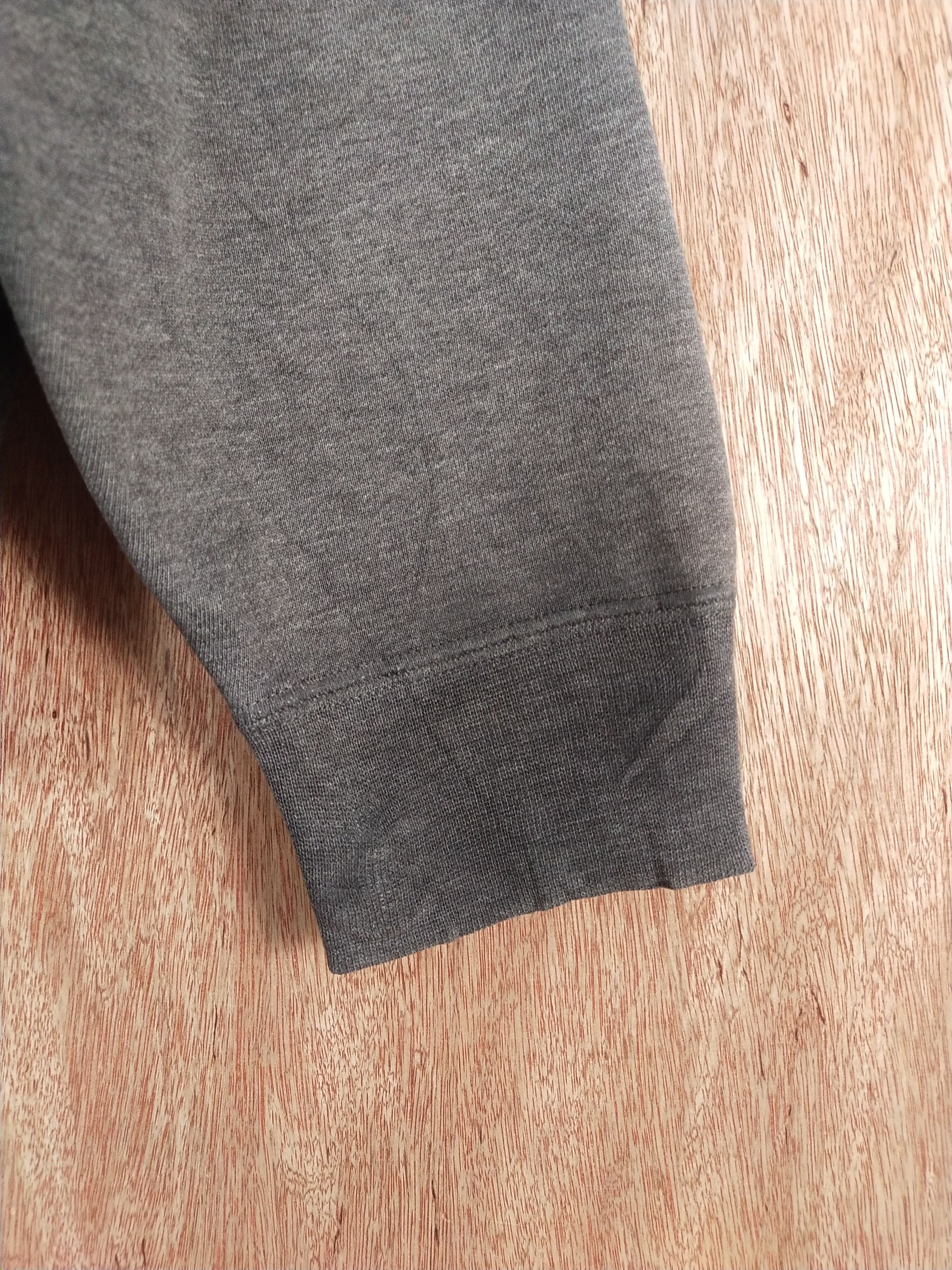 DC DL DC skate faded Gray sweaters sweatshirt #S232 Size US L / EU 52-54 / 3 - 7 Thumbnail
